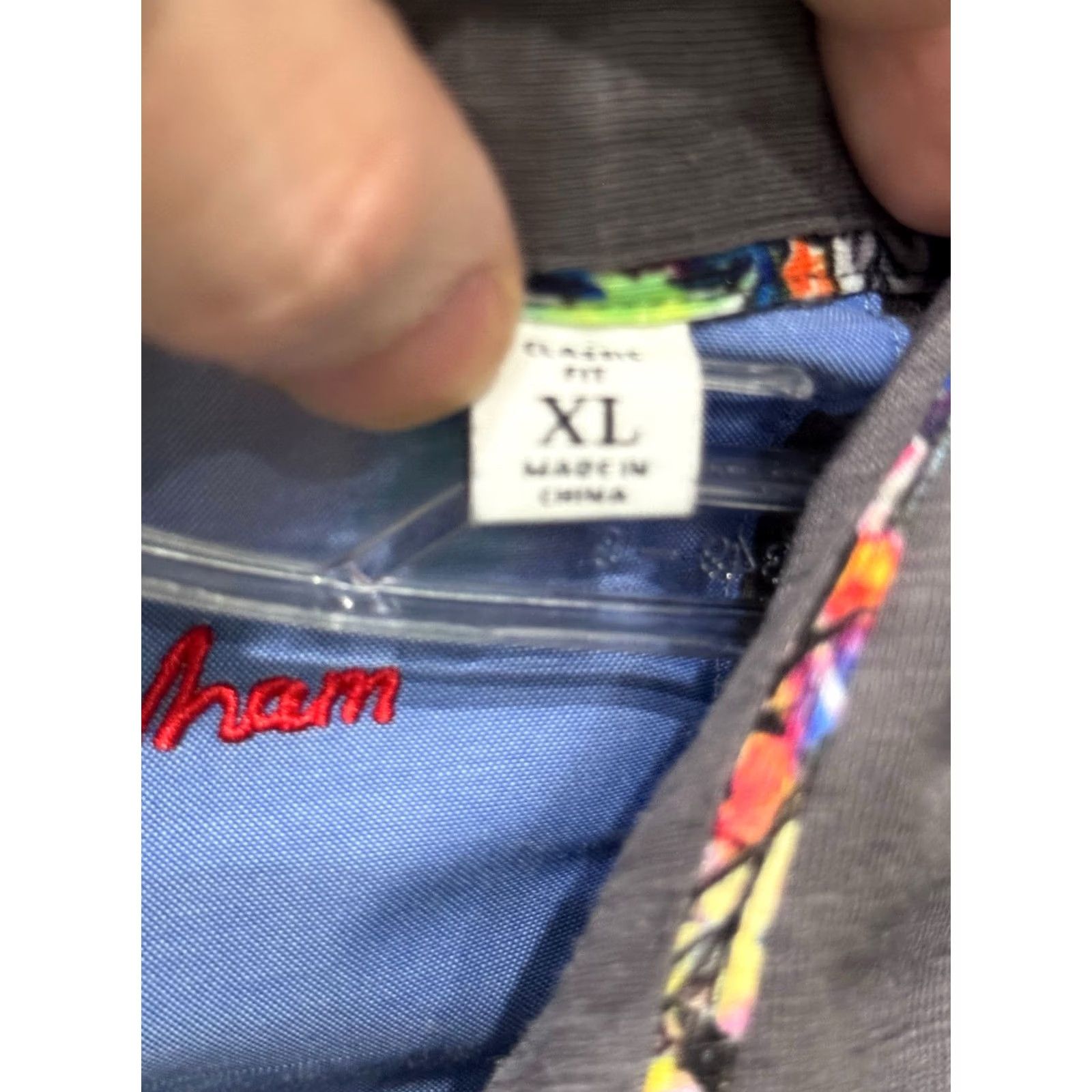 Robert Graham Robert Graham Knit SHIRT XL Long Sleeve Mens Multicolor Slim 17 x 34/35 Size US XL / EU 56 / 4 - 6 Thumbnail