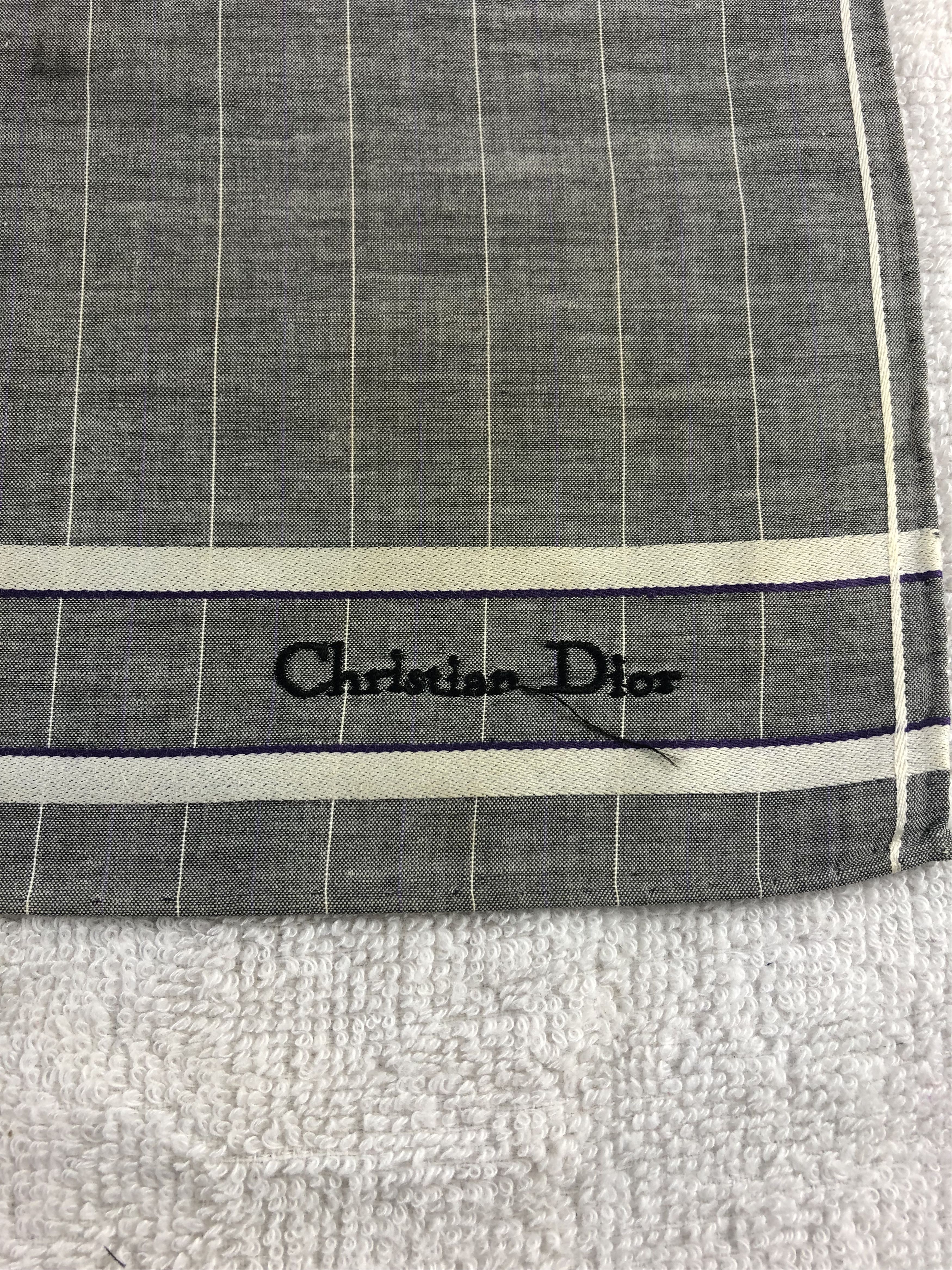 Vintage Christian Dior Handkerchief / Bandana / Neckerchief Size ONE SIZE - 5 Thumbnail