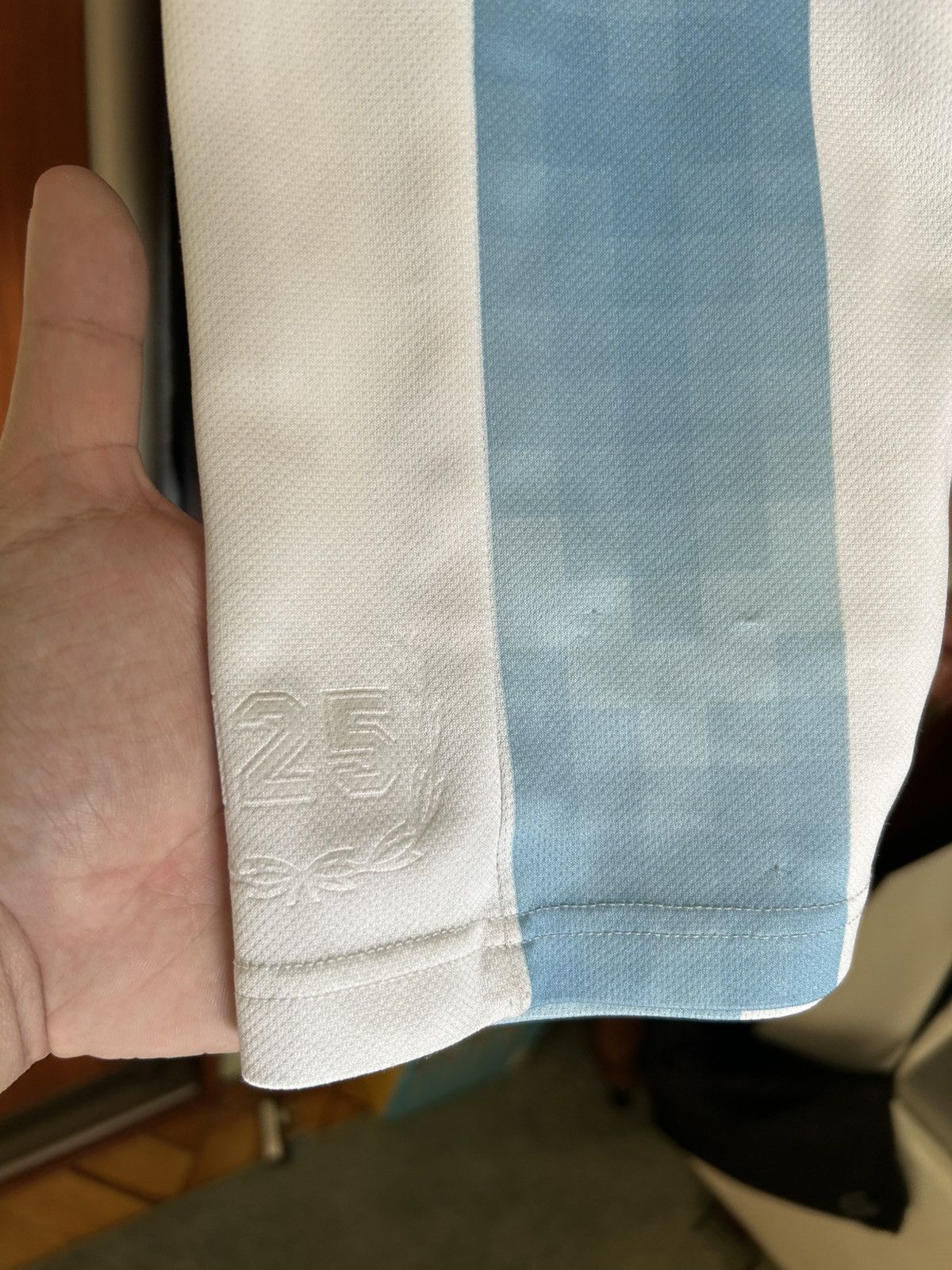 Adidas Argentina 2018 Adidas Home World Cup Football Soccer Jersey Size US XS / EU 42 / 0 - 12 Thumbnail