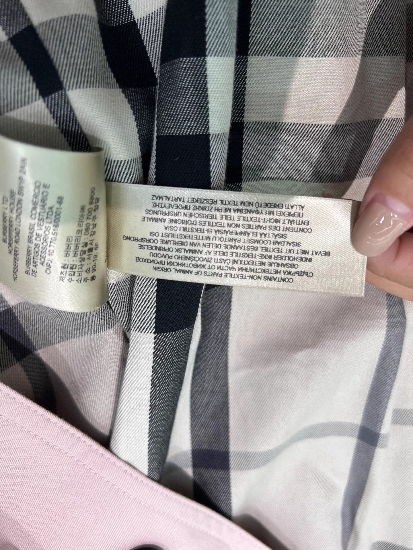 Burberry Burberry light pink long trench coat UK12 99 New Size M / US 6-8 / IT 42-44 - 9 Thumbnail