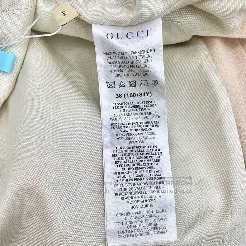 Gucci Gucci 23 apricot-coloured wool single-breasted long-sleeve Size XS / US 0-2 / IT 36-38 - 6 Thumbnail