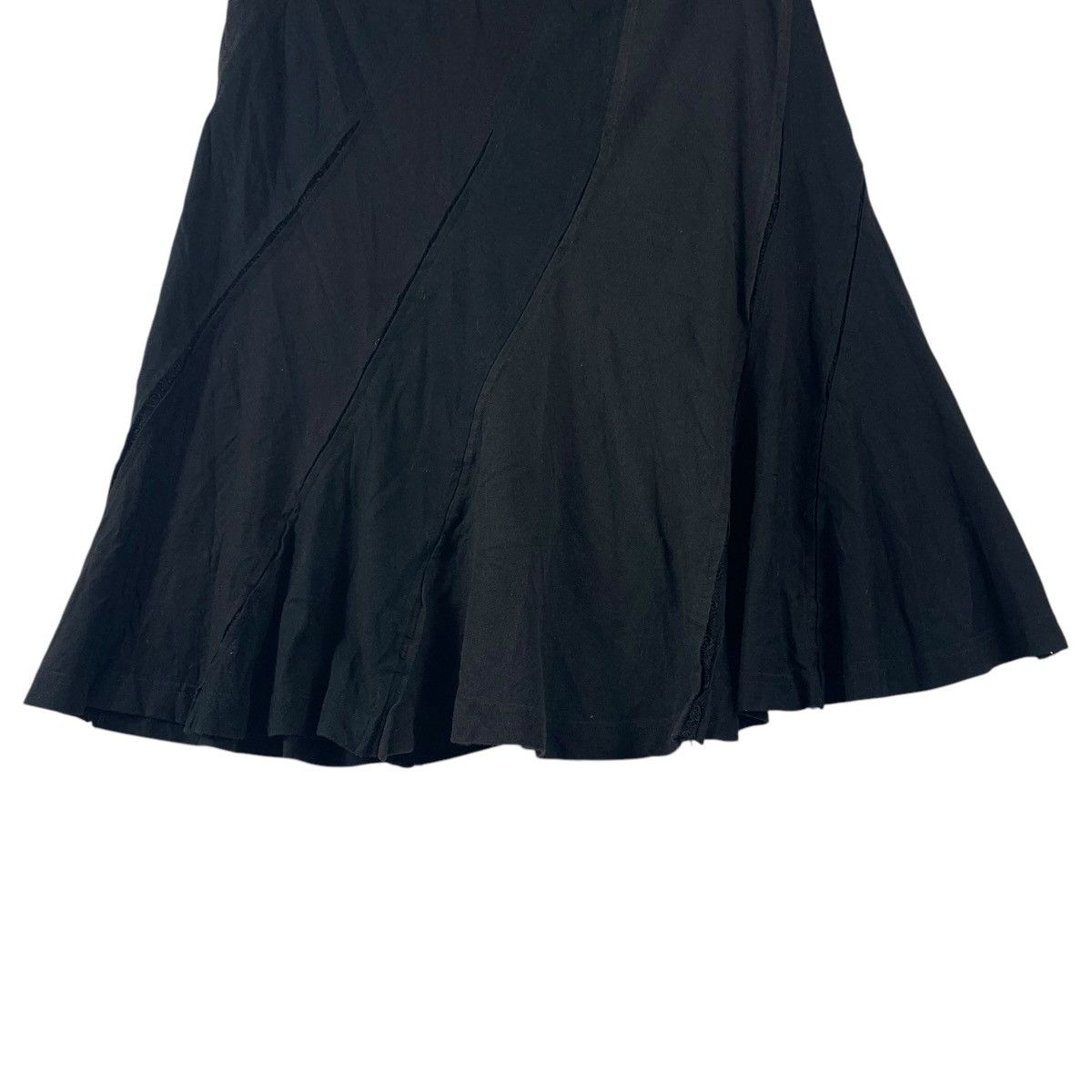 Tricot Comme des Garcons × Vintage Vintage TRICOT Comme des Garçons AD 2005 black skirt Size 30" / US 8 / IT 44 - 8 Thumbnail
