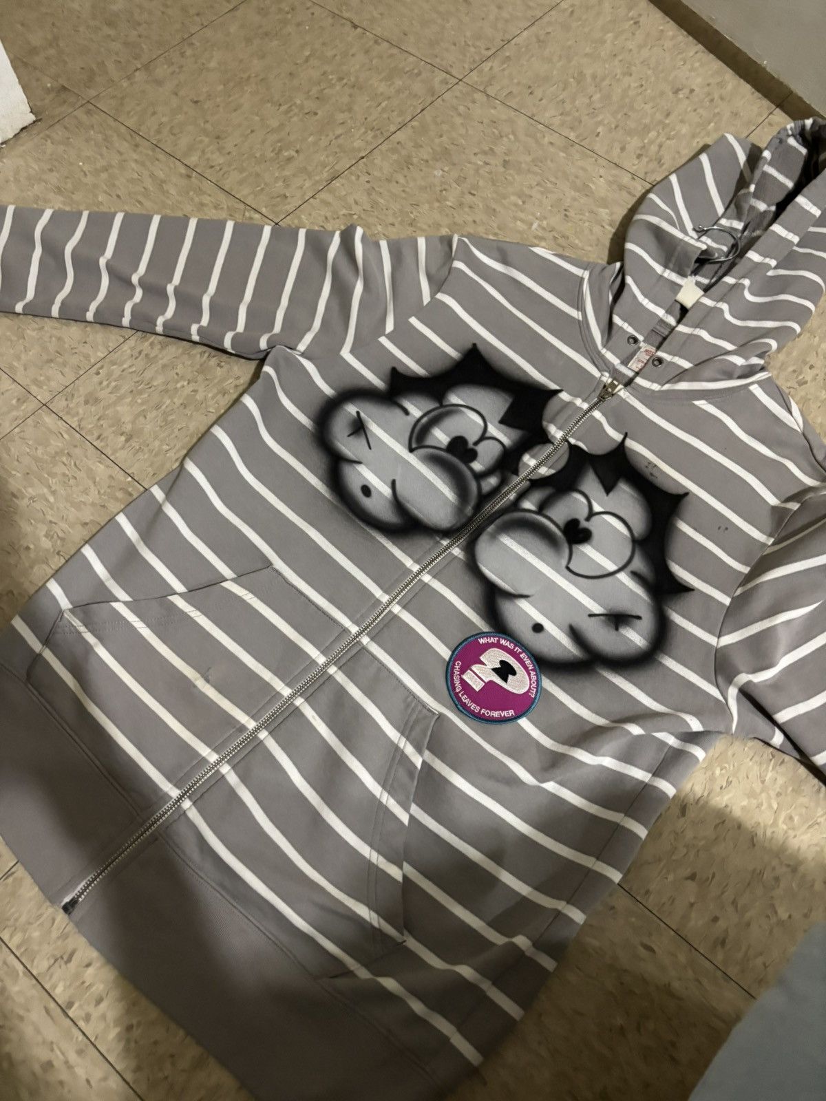 Other Settings.deprograming grey custom hoodie Size US S / EU 44-46 / 1 - 2 Thumbnail