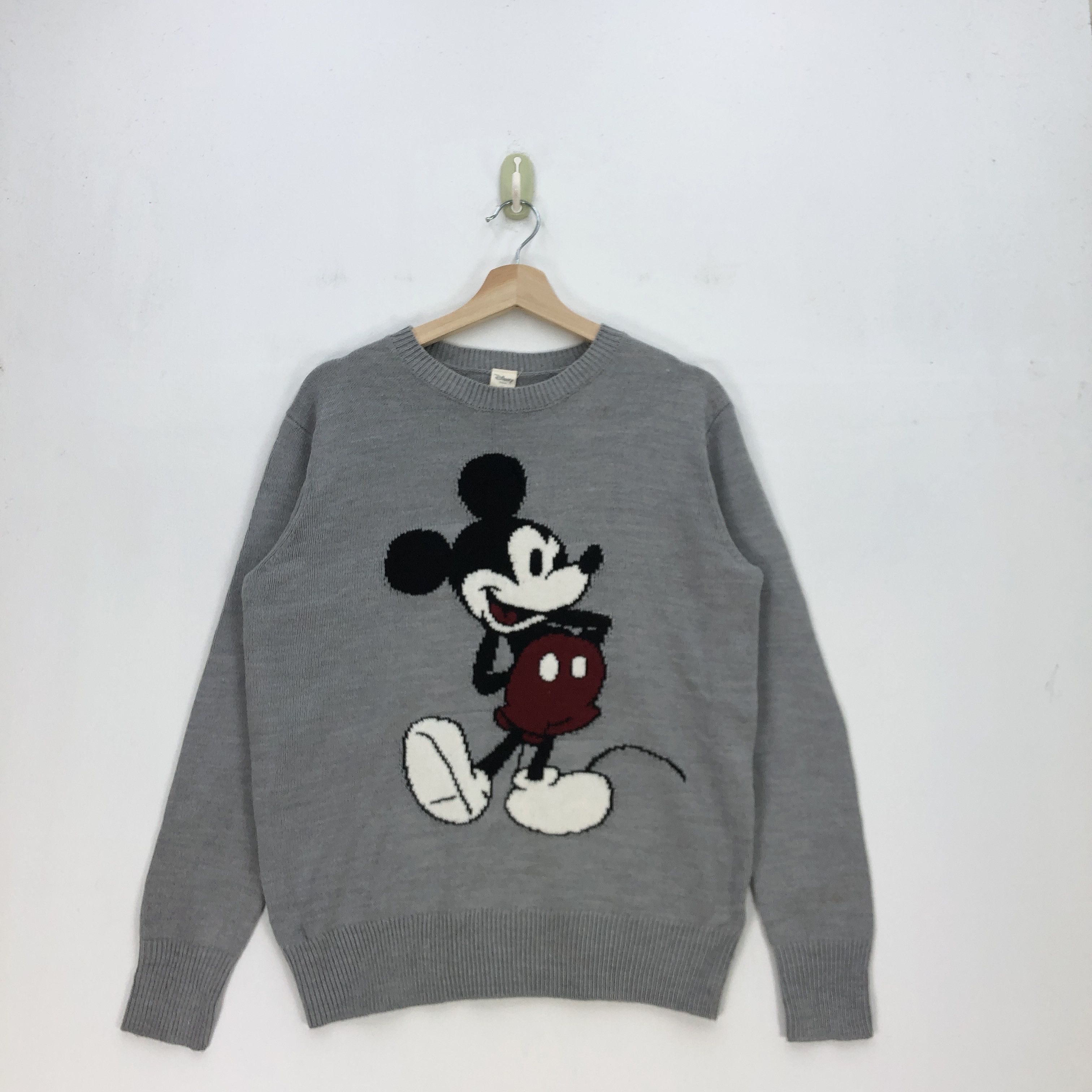 Disney × Homespun Knitwear × Mickey Mouse Mickey Mouse Knitwear Sweater Disney Cartoon Knit Sweatshirt Size L / US 10 / IT 46 - 1 Thumbnail