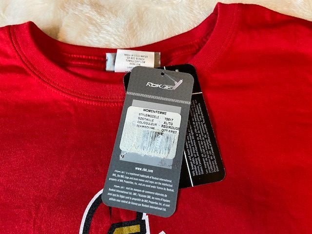 NHL RbK Reebok Ottawa Senators Spezza No 19 T-Shirt NWT Size XL / US 12-14 / IT 48-50 - 8 Thumbnail