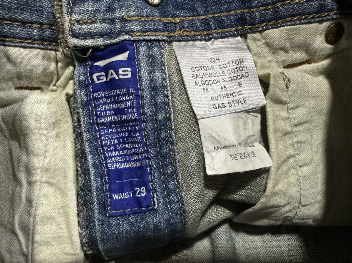 GAS × If Six Was Nine × Japanese Brand 🔥Sick Y2K Gas Jeans Light Wash Flared Denim Faded Size US 30 / EU 46 - 14 Thumbnail