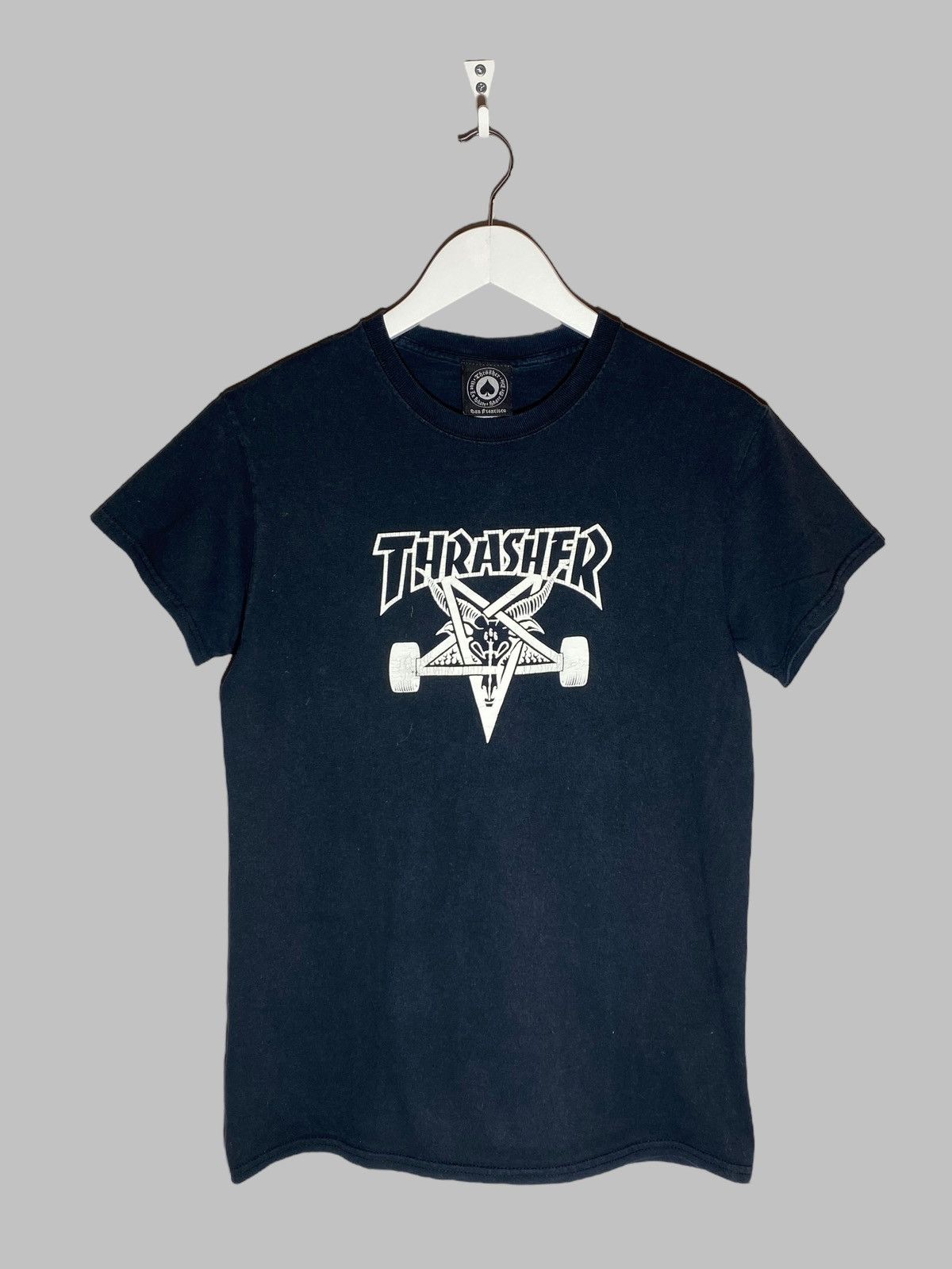 Thrasher 🔥 VINTAGE 2000s THRASHER SK8 FADED SHORT SLEEVE T-SHIRT🔥 Size US S / EU 44-46 / 1 - 1 Thumbnail