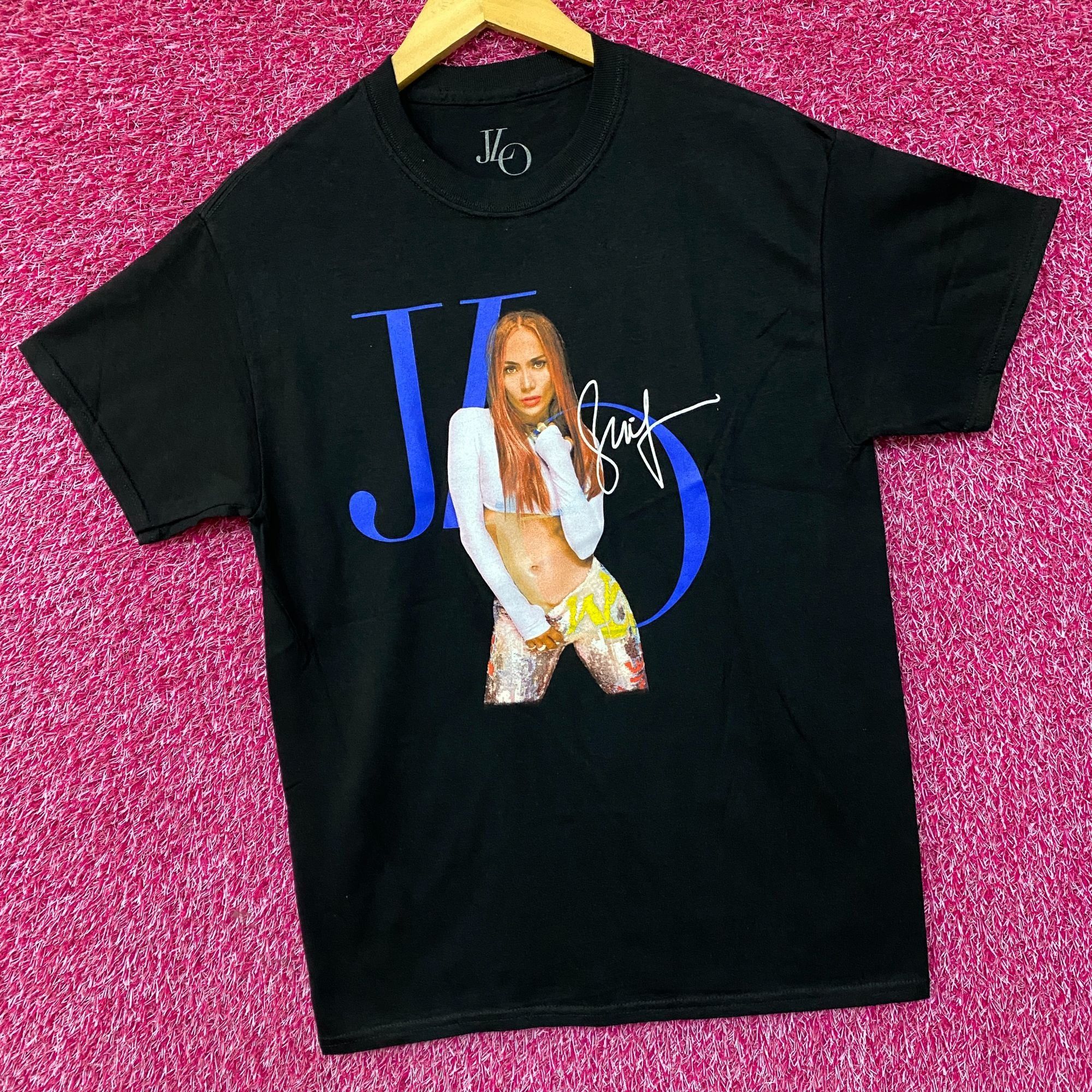 Other Jennifer Lopez JLO Signature Poster Dance Pop Tee S/M Size US M / EU 48-50 / 2 - 3 Thumbnail