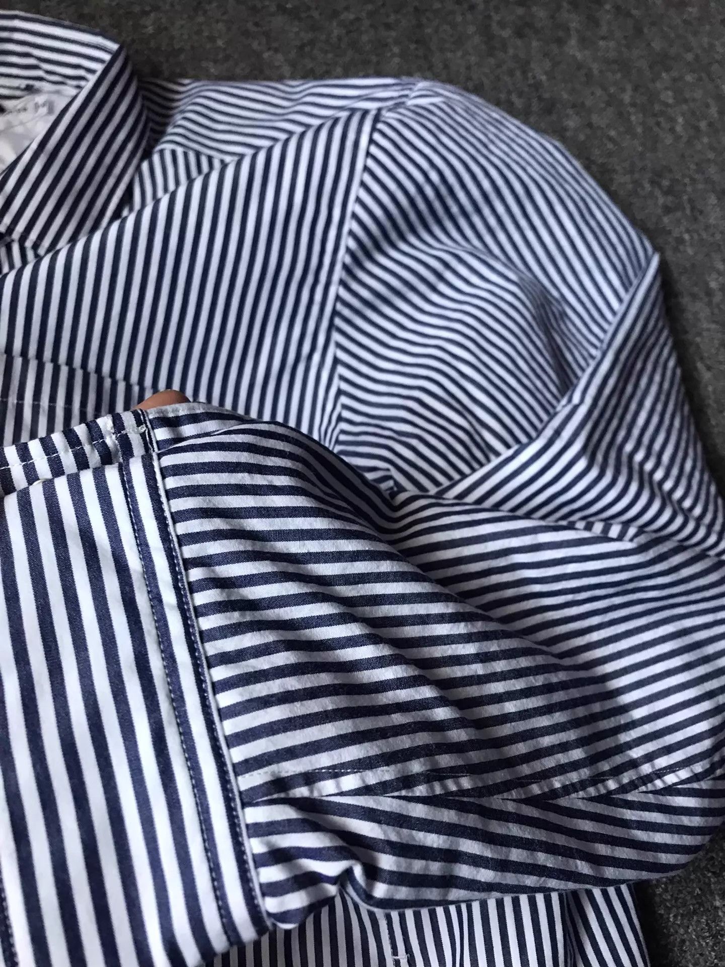 Nanamica Nanamica Shirt-style Oversized Striped PrimaLoft Jacket XL Size US XL / EU 56 / 4 - 6 Thumbnail