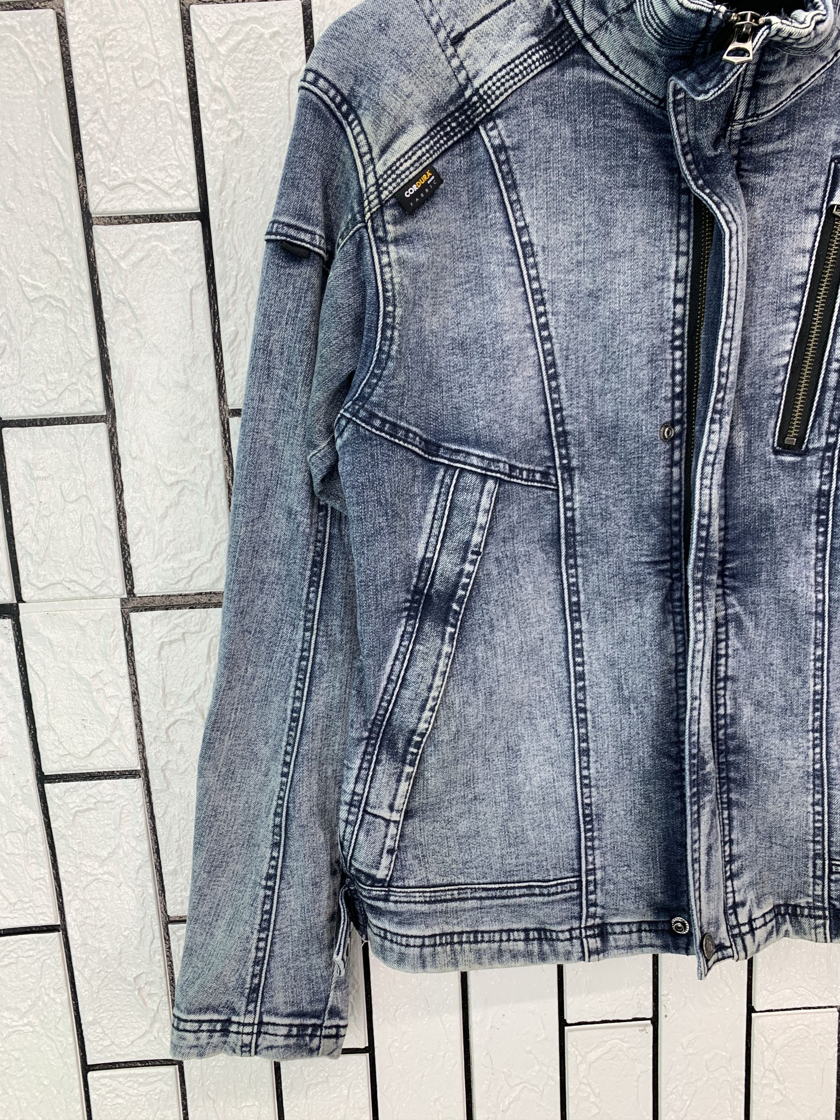 Japanese Brand Next Workerz X Field Core Stretch Denim Fit Jacket Size US M / EU 48-50 / 2 - 3 Thumbnail