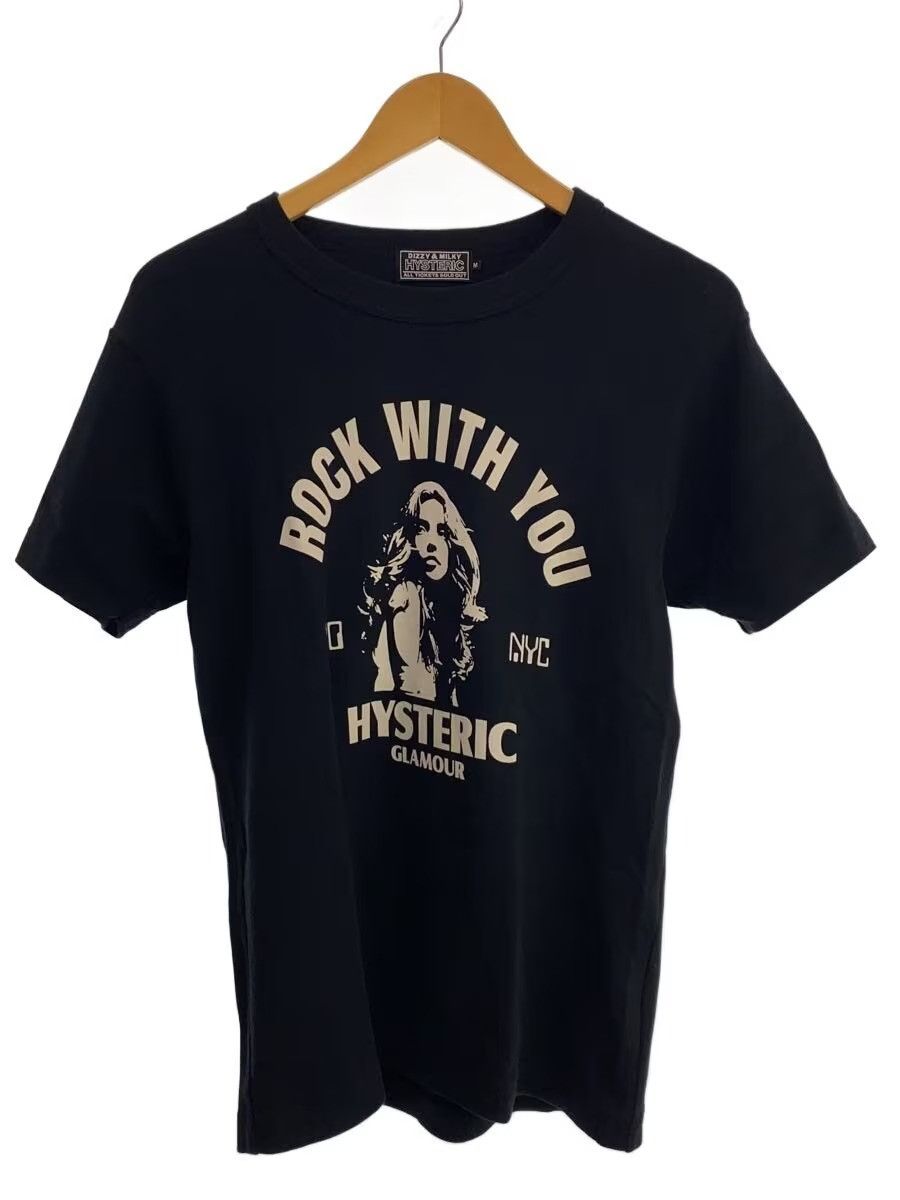 【瀬戸大橋店】 中古 HYSTERIC GLAMOUR | ヒステリックグラマー 半袖Ｔシャツ You Genius Me Bastard/オーバーサイズポケットTee 02181CT04 ホワイト サイズ：L 【110】 HYSTERIC GLAMOUR - 【瀬戸大橋店】 中古 HYSTERIC GLAMOUR