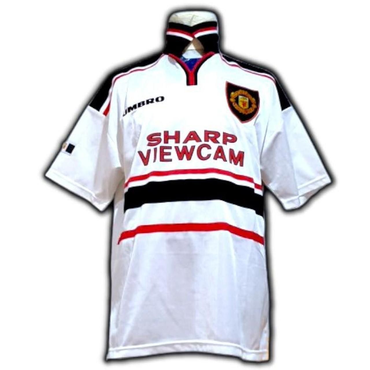 Umbro Manchester united England 1997 1998 1999 Away shirt jersey Size US L / EU 52-54 / 3 - 4 Thumbnail