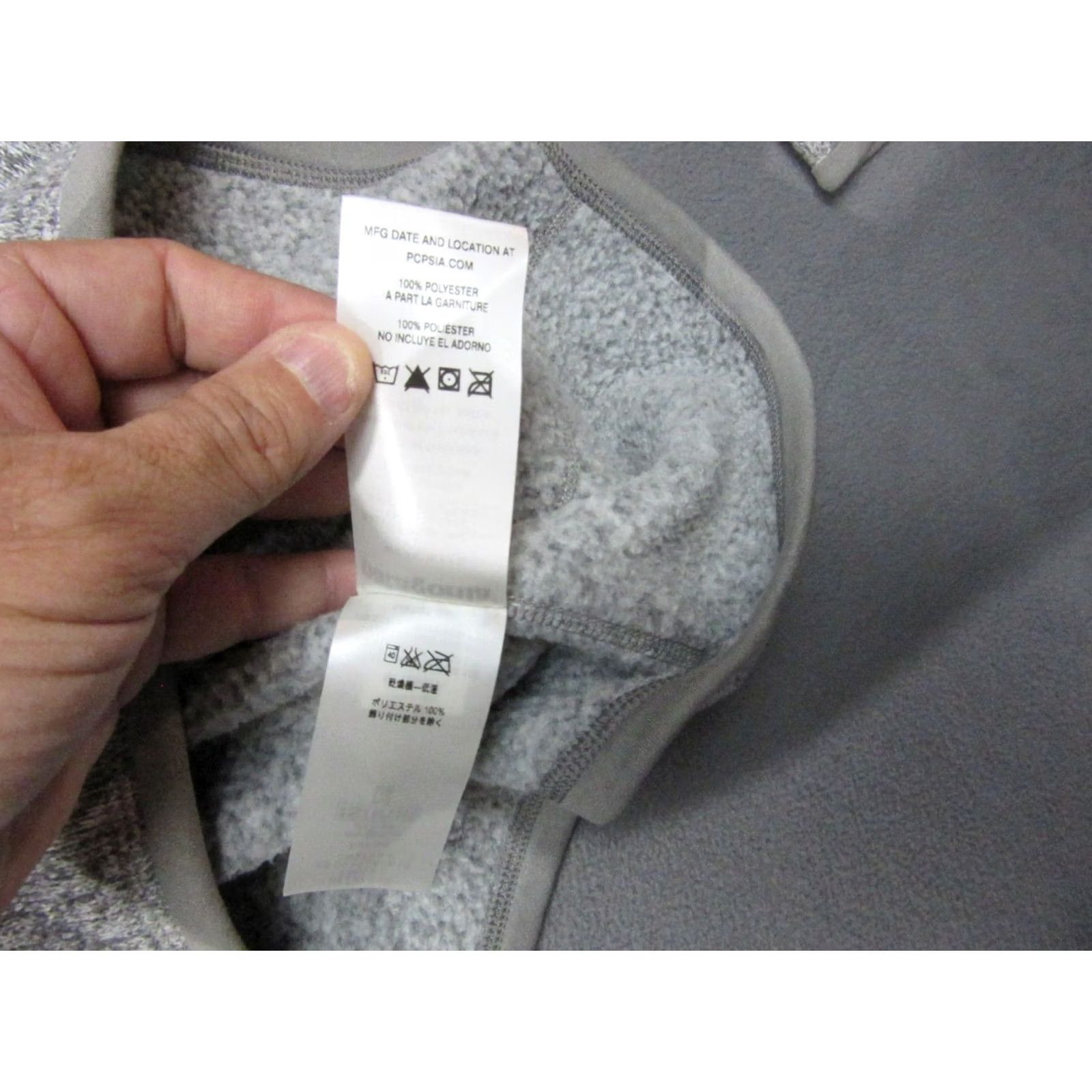 Patagonia Patagonia Jacket Womens Medium Gray Better Sweater Knit Fleece Outdoor 1/4 Zip Hiking Sleeve Zip Pocket Mens/Womens Size M / US 6-8 / IT 42-44 - 6 Thumbnail