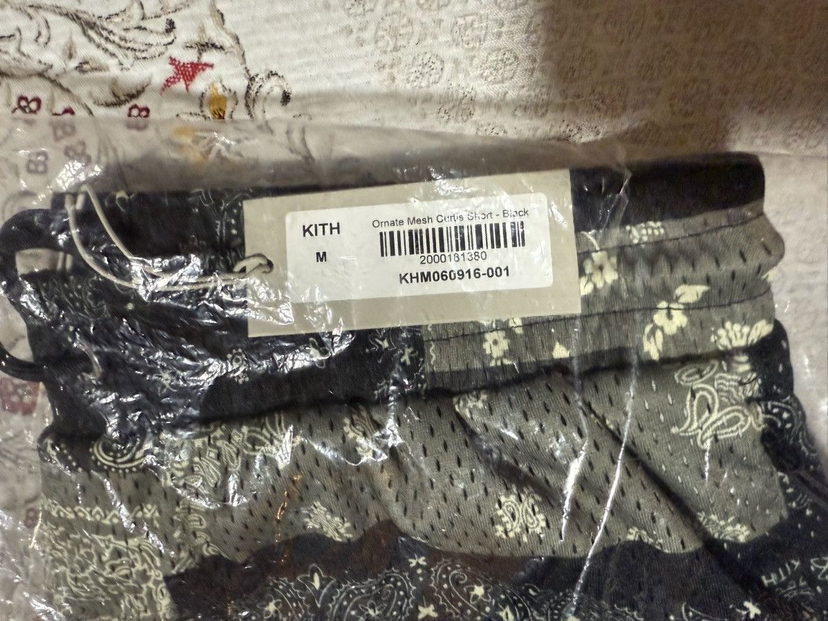 Kith Kith Ornate Printed Mesh Curtis Short in Black Size medium Size US 32 / EU 48 - 12 Thumbnail