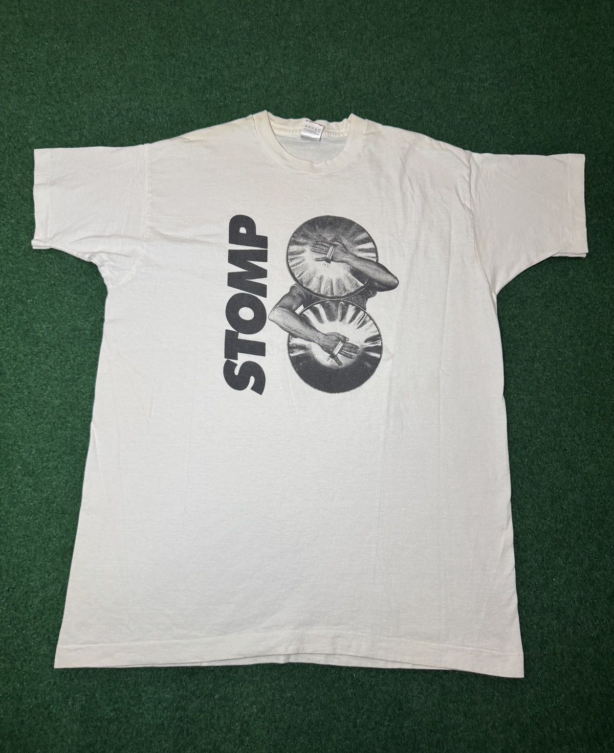 Vintage Vintage 90s Stomp RARE Music Group Tour XL Graphic T Shirt Size US XL / EU 56 / 4 - 1 Thumbnail