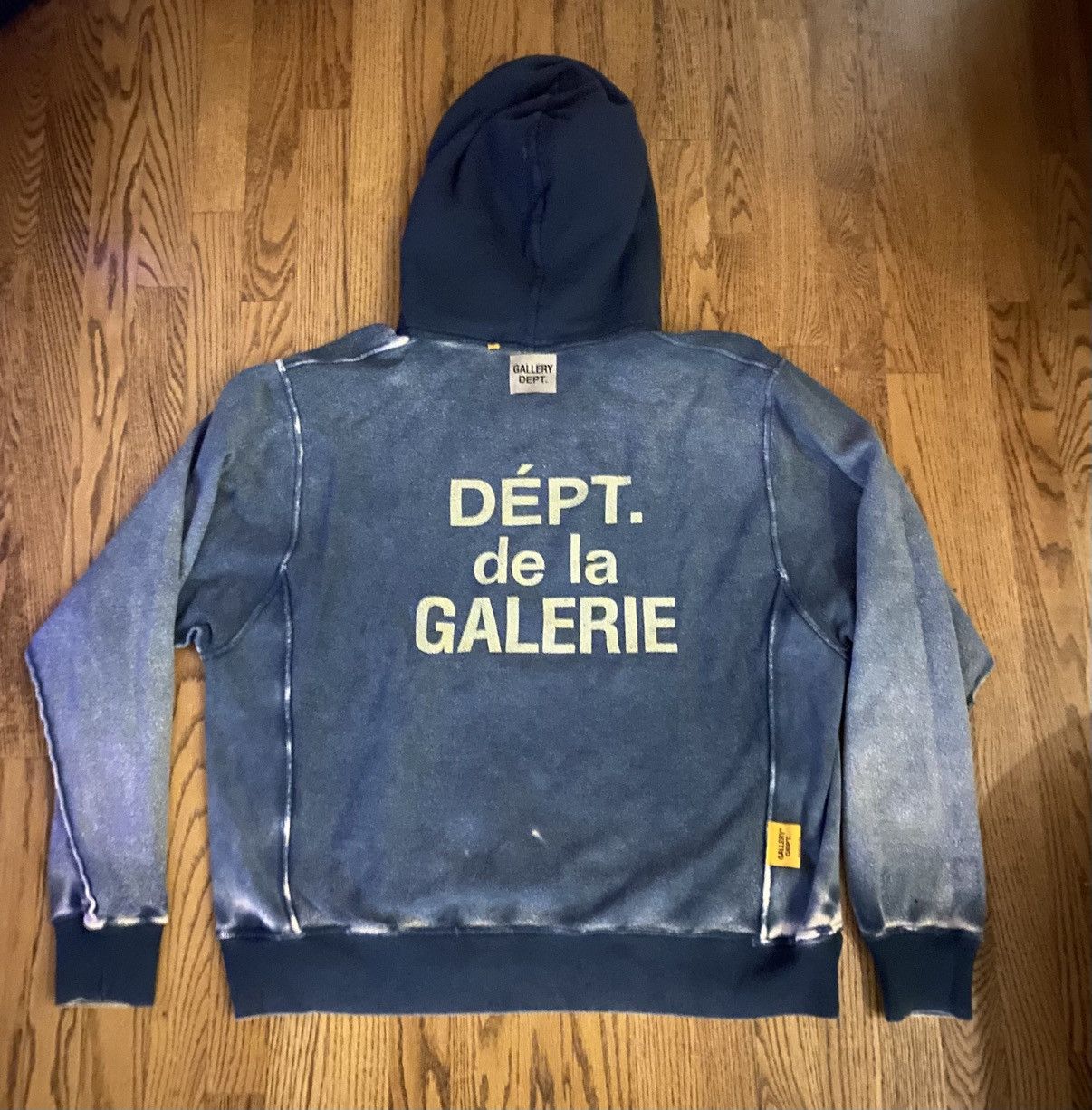Gallery Dept. Gallery Dept Reversible Terry Cloth Hoodie Size US XL / EU 56 / 4 - 1 Thumbnail