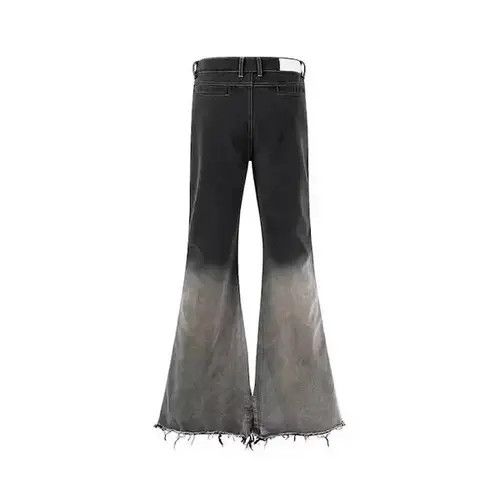 VIBE Chunky Gradient Flared Jeans, Stack Jeans Size US 34 / EU 50 - 2 Thumbnail