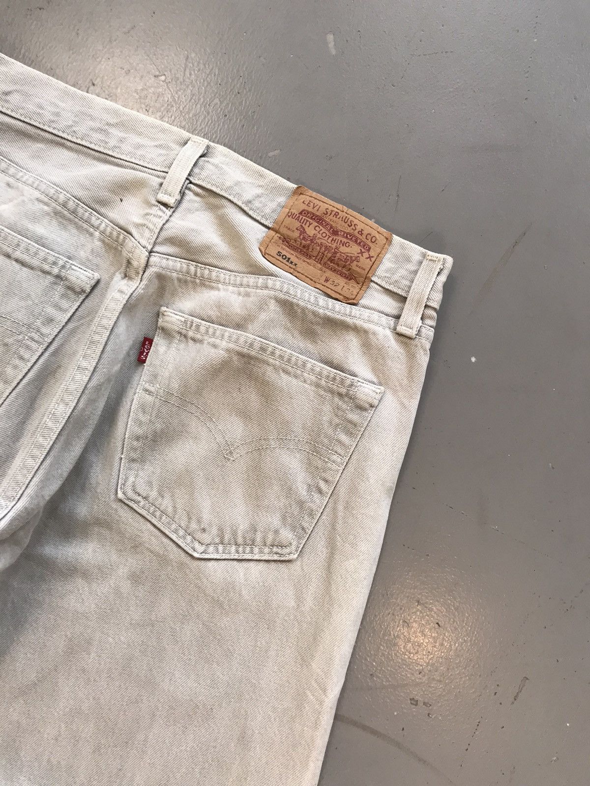 Levi's × Vintage Vintage Levi’s straight fit botten up denim Size US 31 - 12 Thumbnail