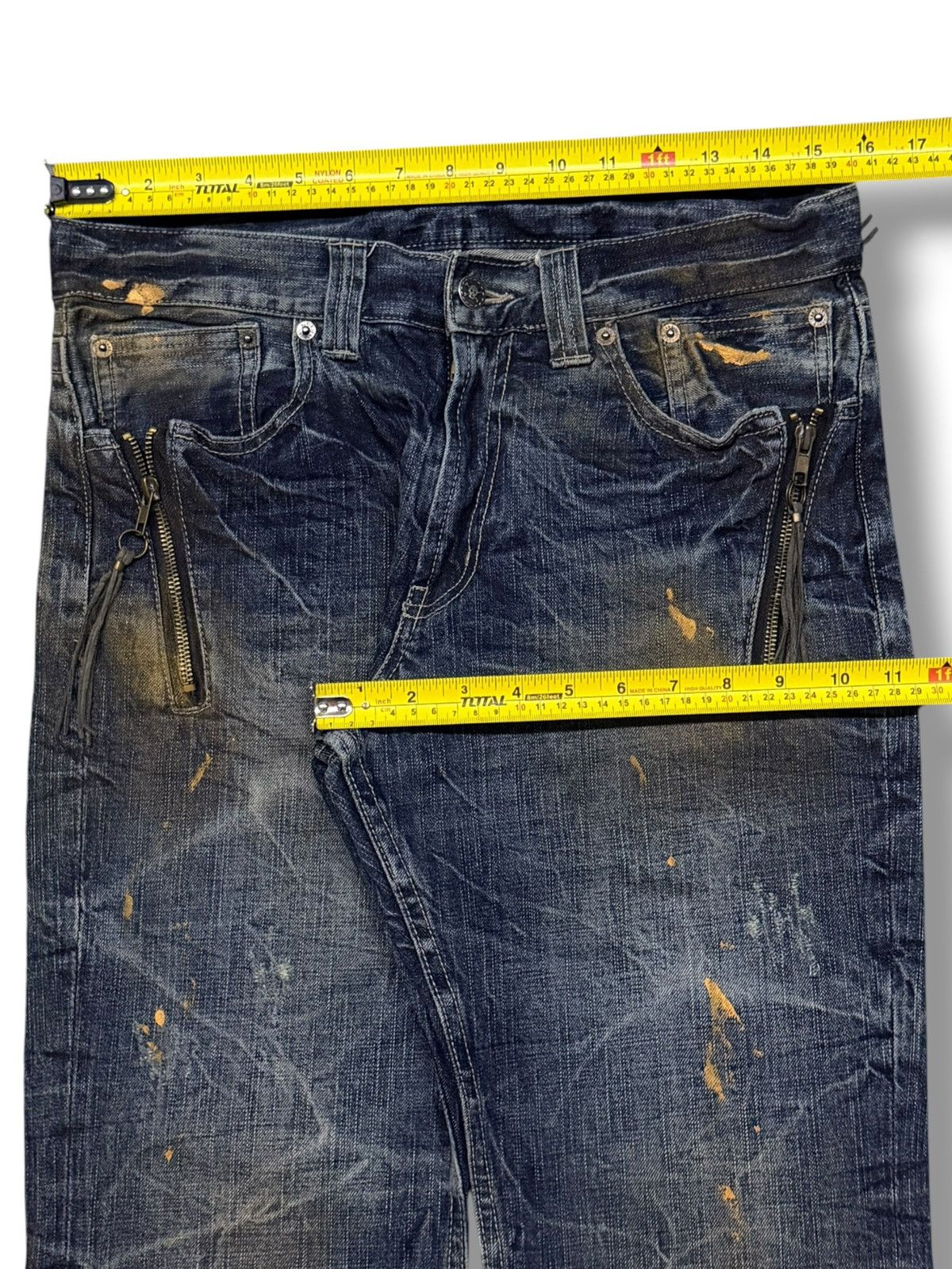 Japanese Brand Vintage Japanese Brand Skull Archive Y2K | Bootcut Fit | W31 Size US 31 - 16 Thumbnail