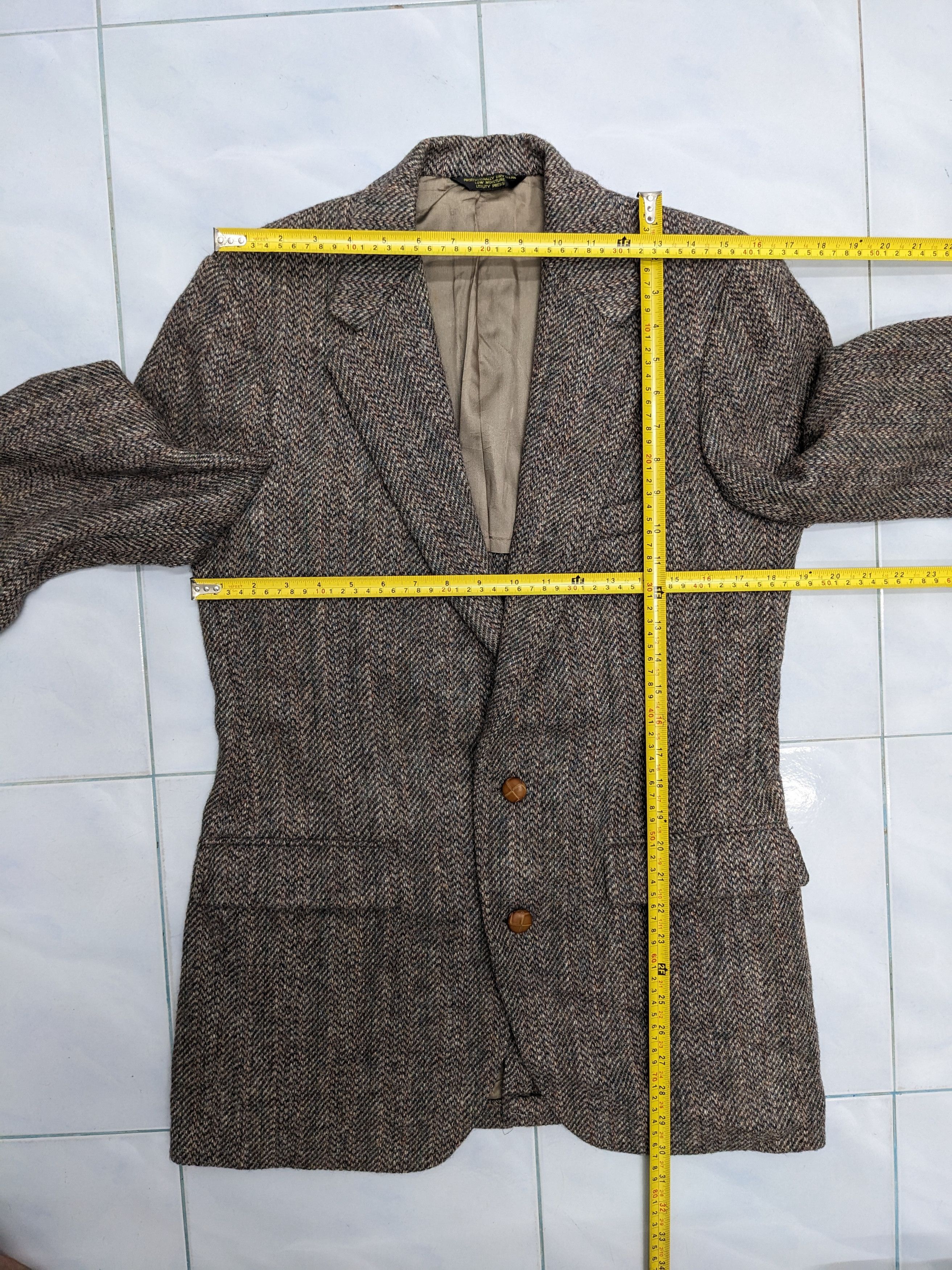 Harris Tweed HARIS TWEED SCOTTISH WOOL BLAZER Size US S / EU 44-46 / 1 - 9 Thumbnail