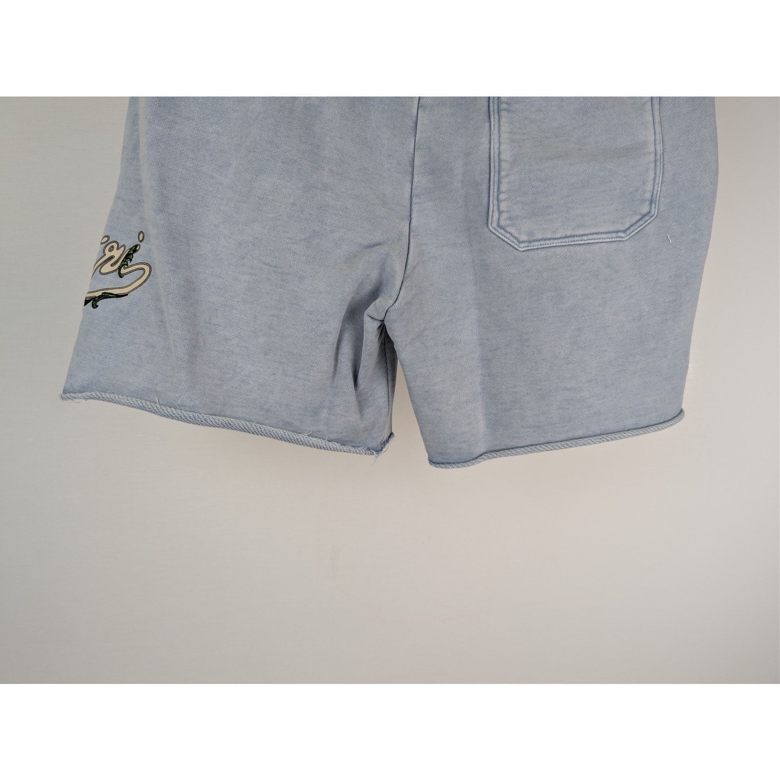 Amiri o1rshd1 Amiri Filigree Sweatshort Shorts in Ashley Blue Size US 36 / EU 52 - 13 Thumbnail