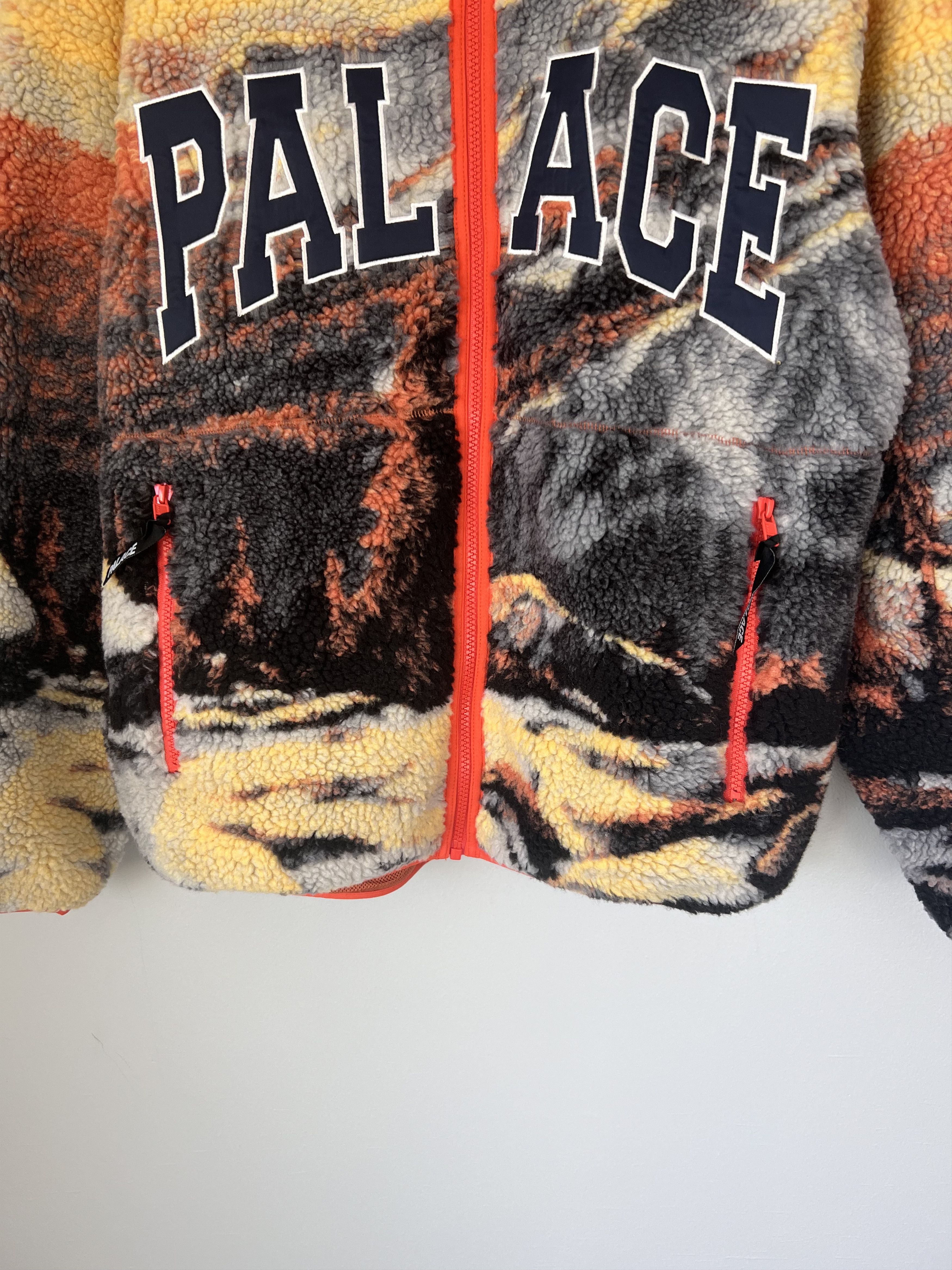 Palace Palace Appalachia Funnel Neck Fleece Jacket in Orange Size US L / EU 52-54 / 3 - 3 Thumbnail