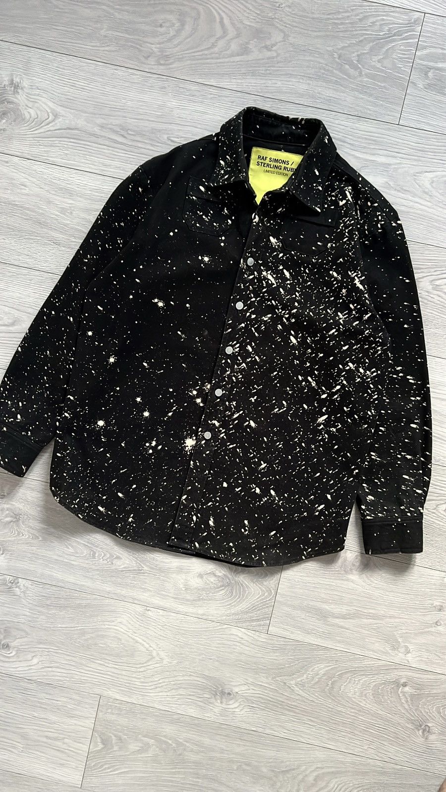 Raf Simons × Sterling Ruby Raf Simons Sterling Ruby RARE AW2014 Bleached Shirt Size US S / EU 44-46 / 1 - 2 Thumbnail