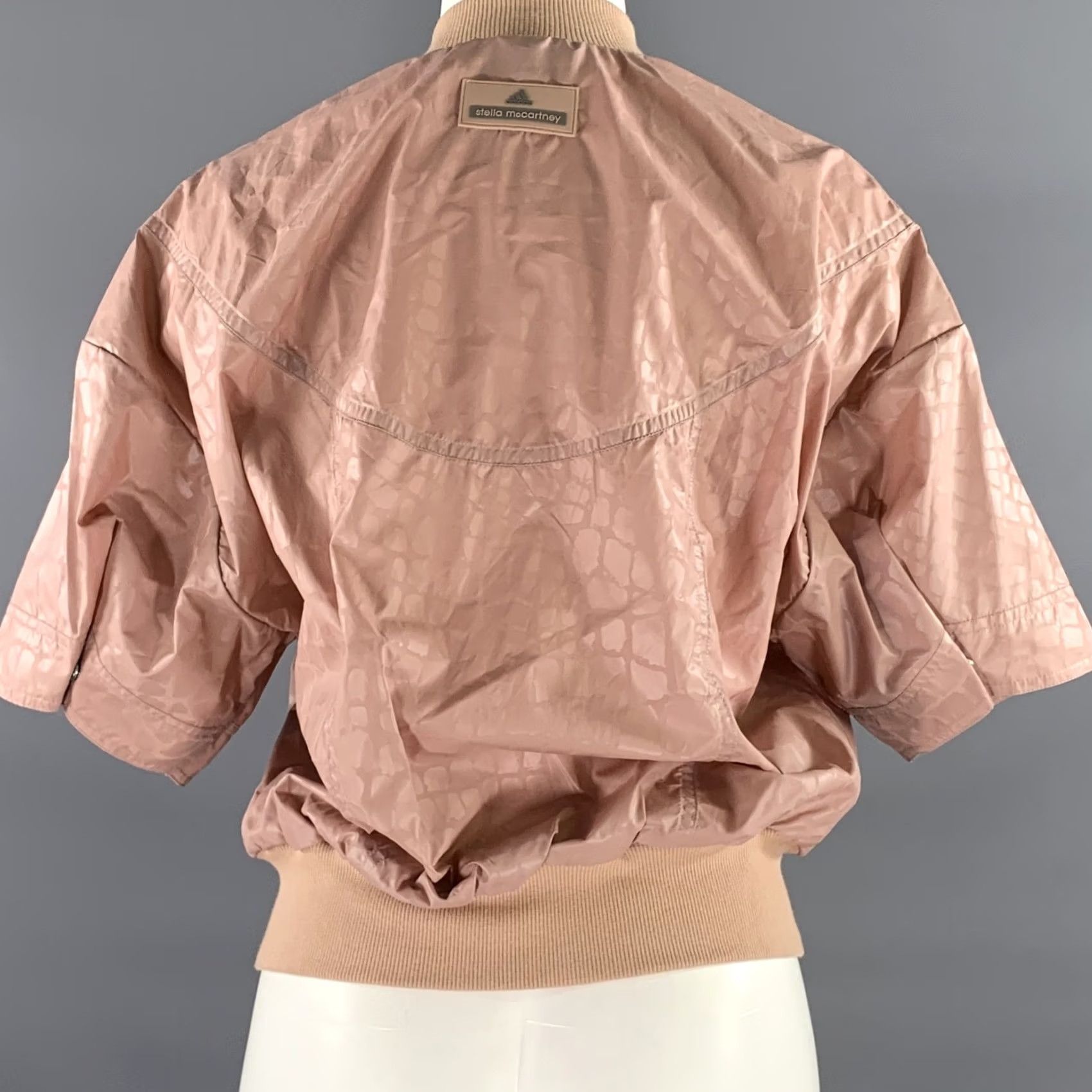 Stella McCartney STELLA McCARTNEY Size S Pink Polyester Giraffe Jacket Size S / US 4 / IT 40 - 4 Thumbnail