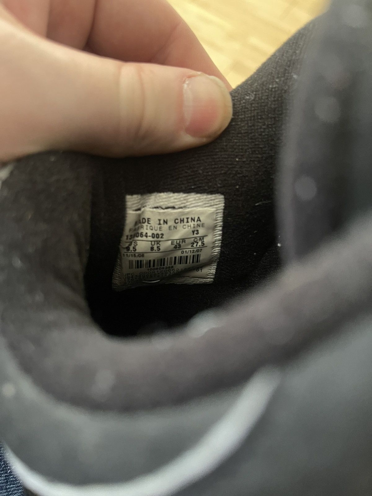 Jordan Brand Jordan 3 Black Cat OG 2007 9.5 Size US 9.5 / EU 42-43 - 6 Thumbnail