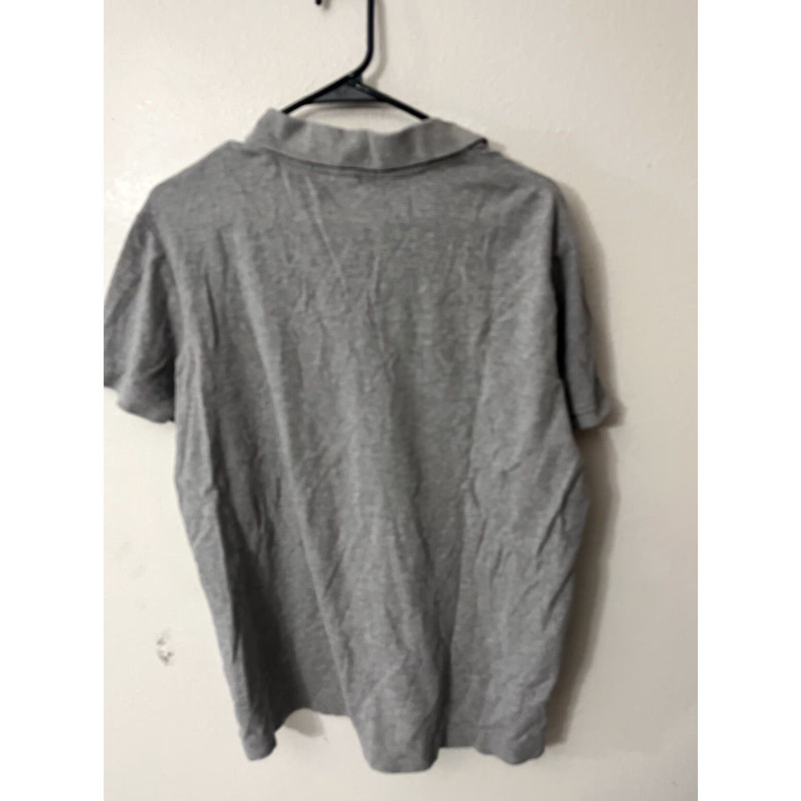 U.S. Polo Assn. U.S. Polo Assn. Luxury Feel Men's Large Polo Shirt Gray Logo Short Sleeve Collared Button Closure 100% Cotton Size US L / EU 52-54 / 3 - 3 Thumbnail