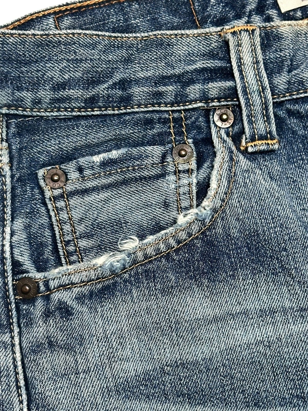 Levi's Levis 501 Vintage Y2K With Distressed Straight Leg Butterfly Size US 30 / EU 46 - 5 Thumbnail