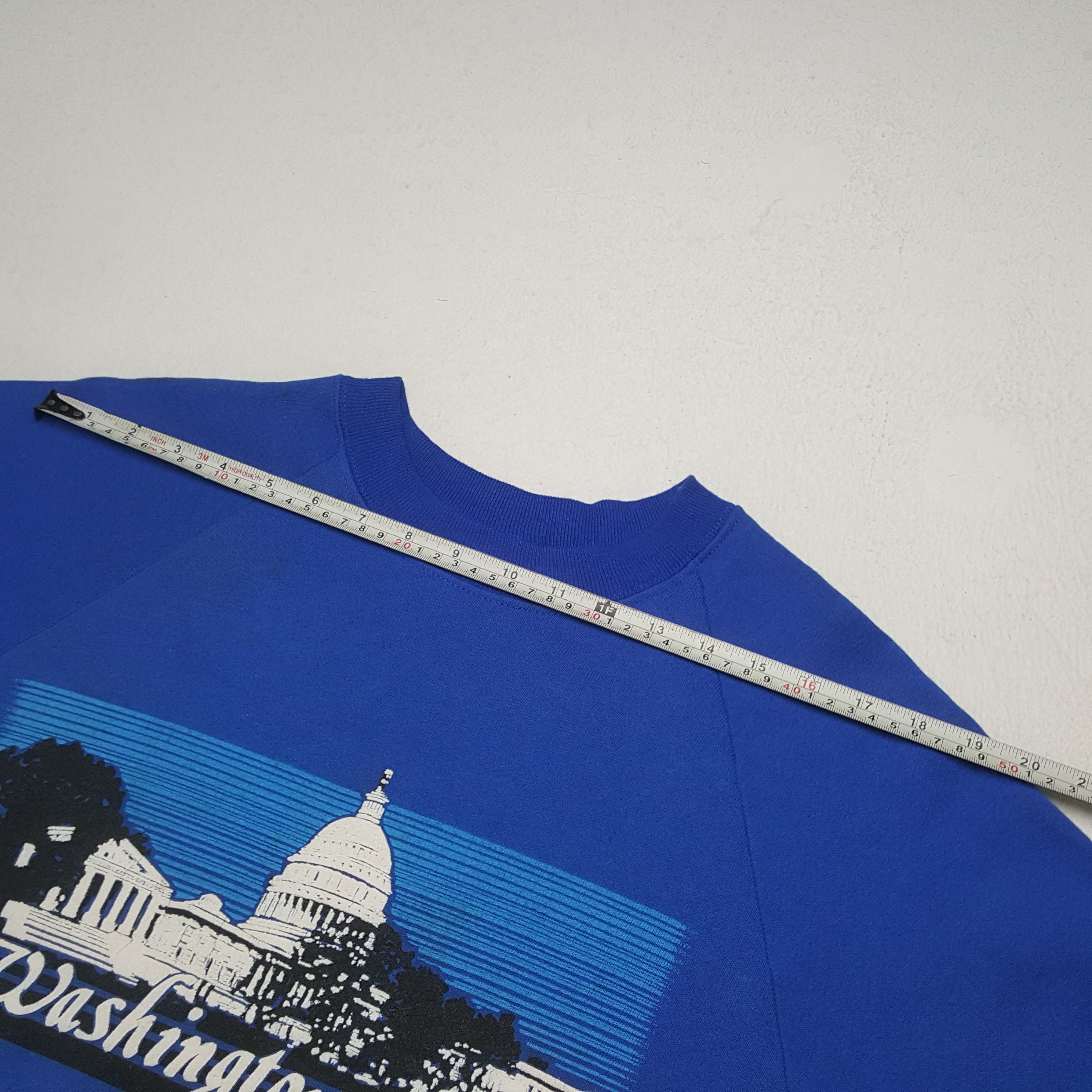 Vintage WASHINGTON DC Streetwear Vintage Sweatshirt C290N15 Size US S / EU 44-46 / 1 - 5 Thumbnail