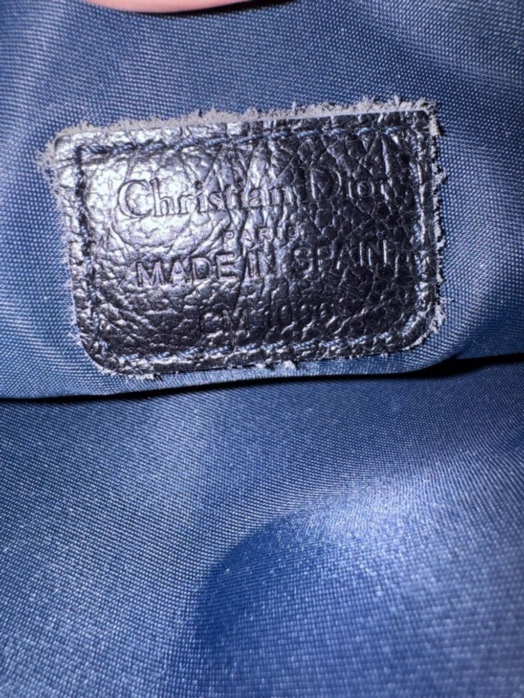 Dior Christian Dior Flight Trotter Denim Pouch w COA Size ONE SIZE - 11 Thumbnail