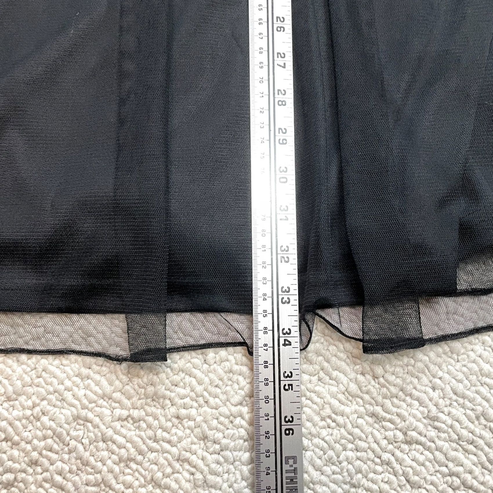 Boohoo Boohoo Dress Womens Black Sleeveless Sheer Shell Midi Shift Casual Party Polyester Size M / US 6-8 / IT 42-44 - 4 Thumbnail