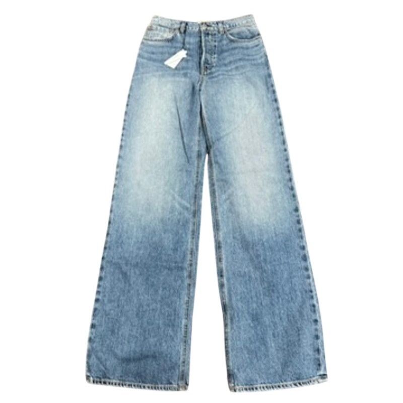 GRLFRND GRLFRND Brooklyn High Rise Straight Jeans in Chelsea Market Size 27" / US 4 / IT 40 - 4 Thumbnail