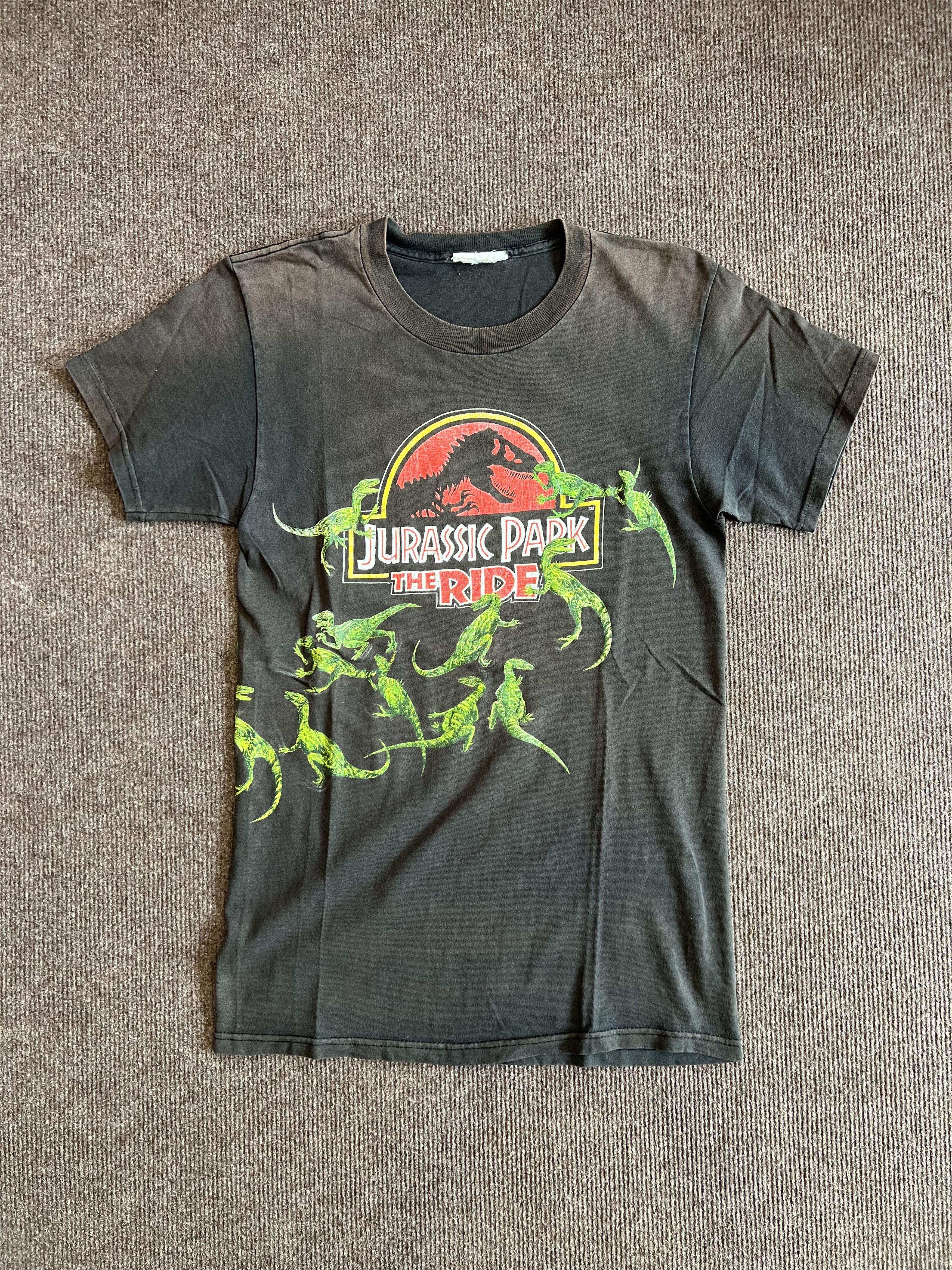 Universal Studios Vintage 90s Jurassic Park The Ride T-Shirt Universal Studios Size US S / EU 44-46 / 1 - 1 Thumbnail
