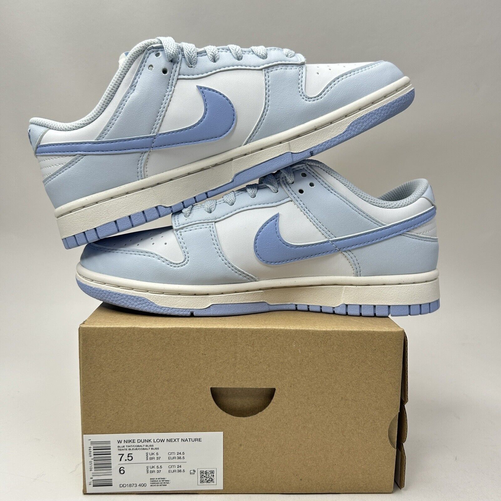 Nike Nike Dunk Low Next Nature WMNS “Blue Tint” 2023 Size US 7.5 / IT 37.5 - 3 Thumbnail