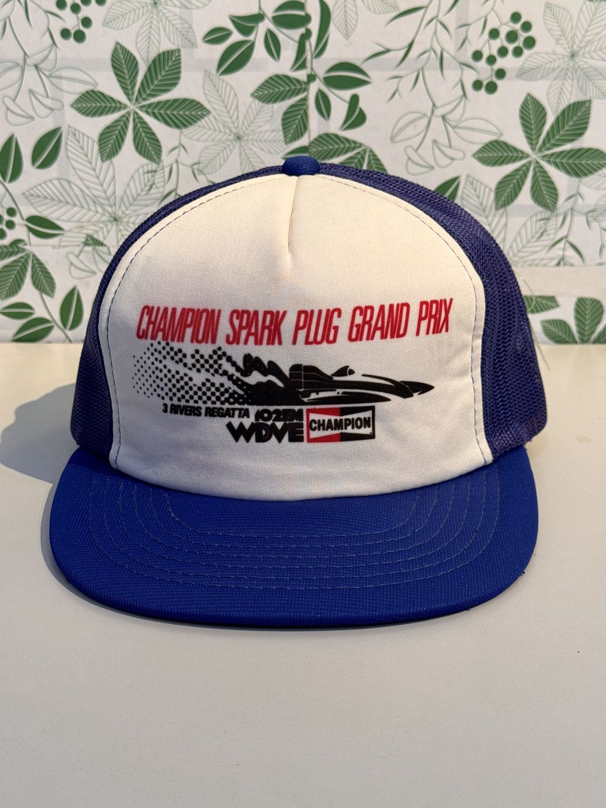 Champion × Japanese Brand Champion Young An Spark Plug Grand Prix Trucker Hat Size ONE SIZE - 1 Thumbnail