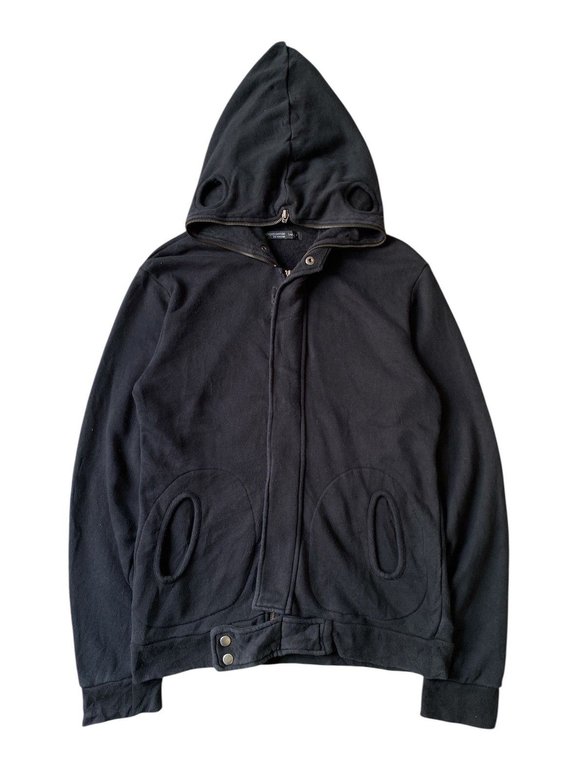 Le Grande Bleu (L.G.B.) Indepensense By Vanana Ninja Hoodie Design Black Faded Size US M / EU 48-50 / 2 - 2 Thumbnail