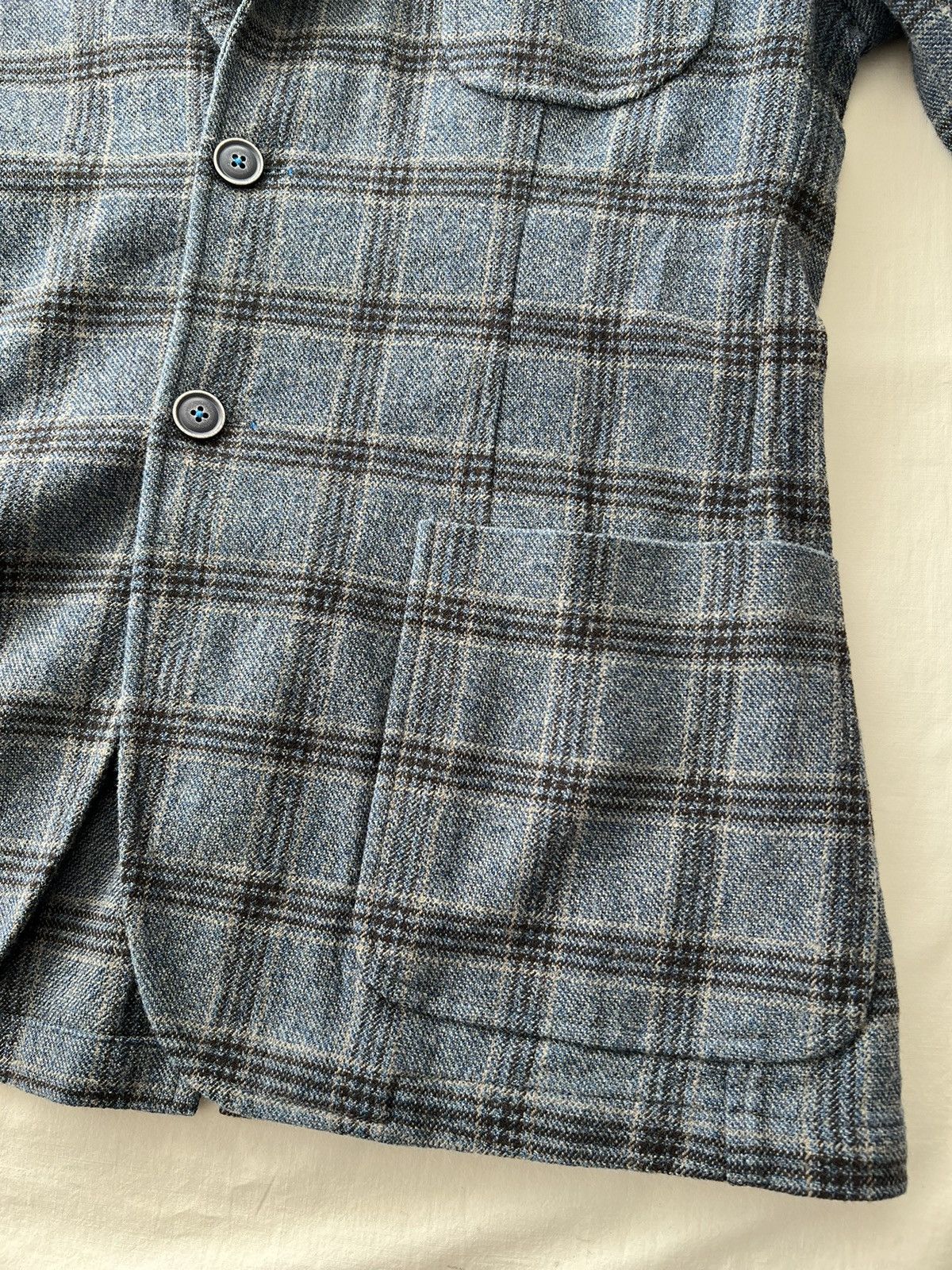 Manuel Ritz Manuel Ritz Cotton Wool Blazer Sz 50 Size 50R - 11 Thumbnail