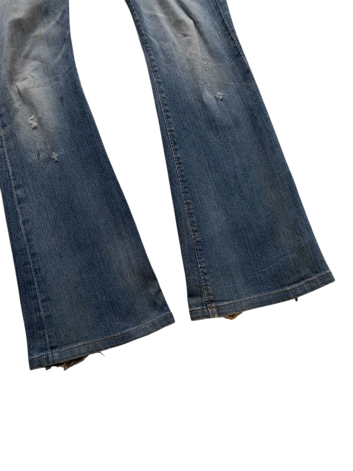 Hysteric Glamour Hysteric Glamour Kinky Flare denim pants Size 26" / US 2 / IT 38 - 9 Thumbnail