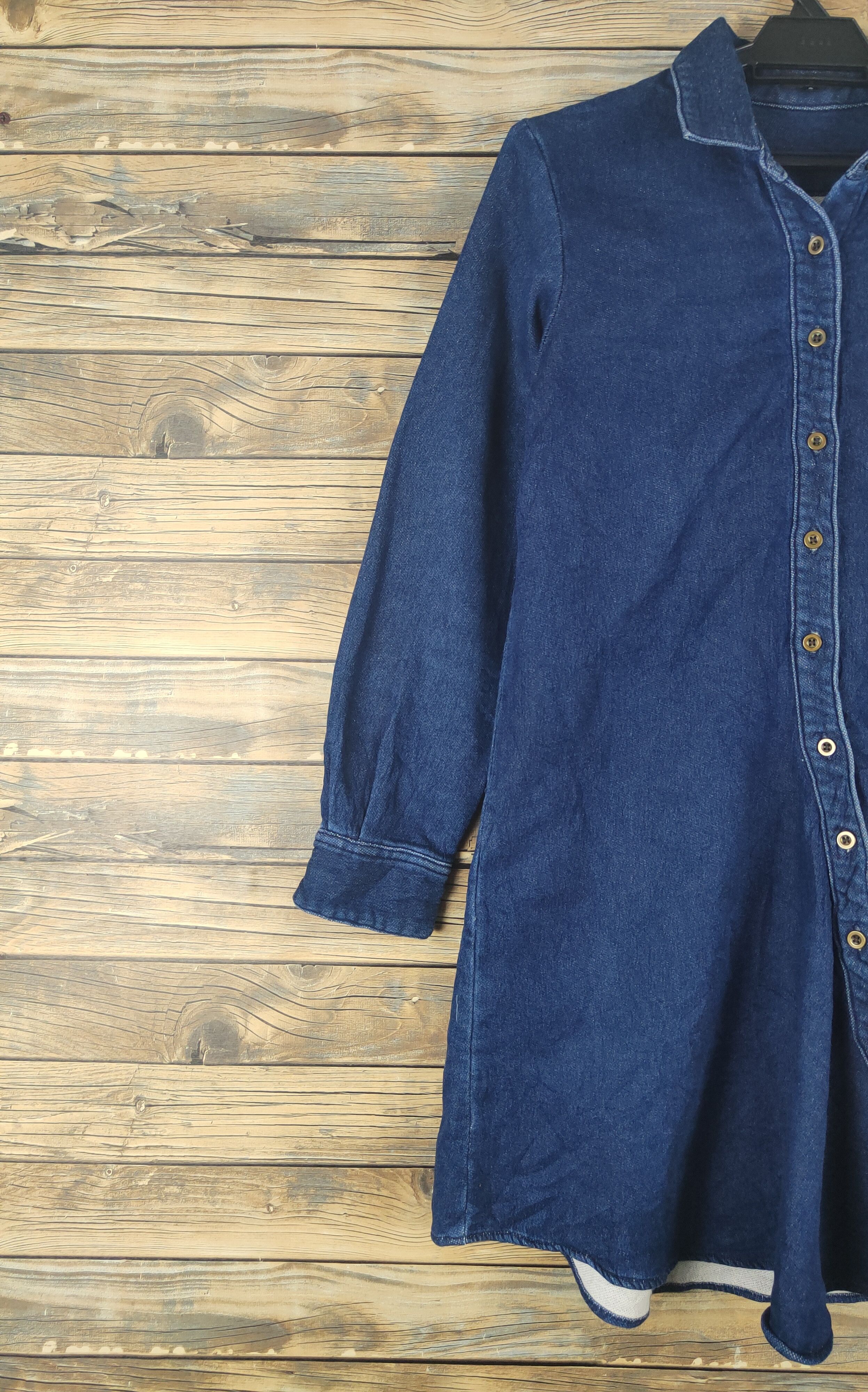 Japanese Brand × Vintage DoClasse Blue Button Up Denim Shirts Size M / US 6-8 / IT 42-44 - 3 Thumbnail