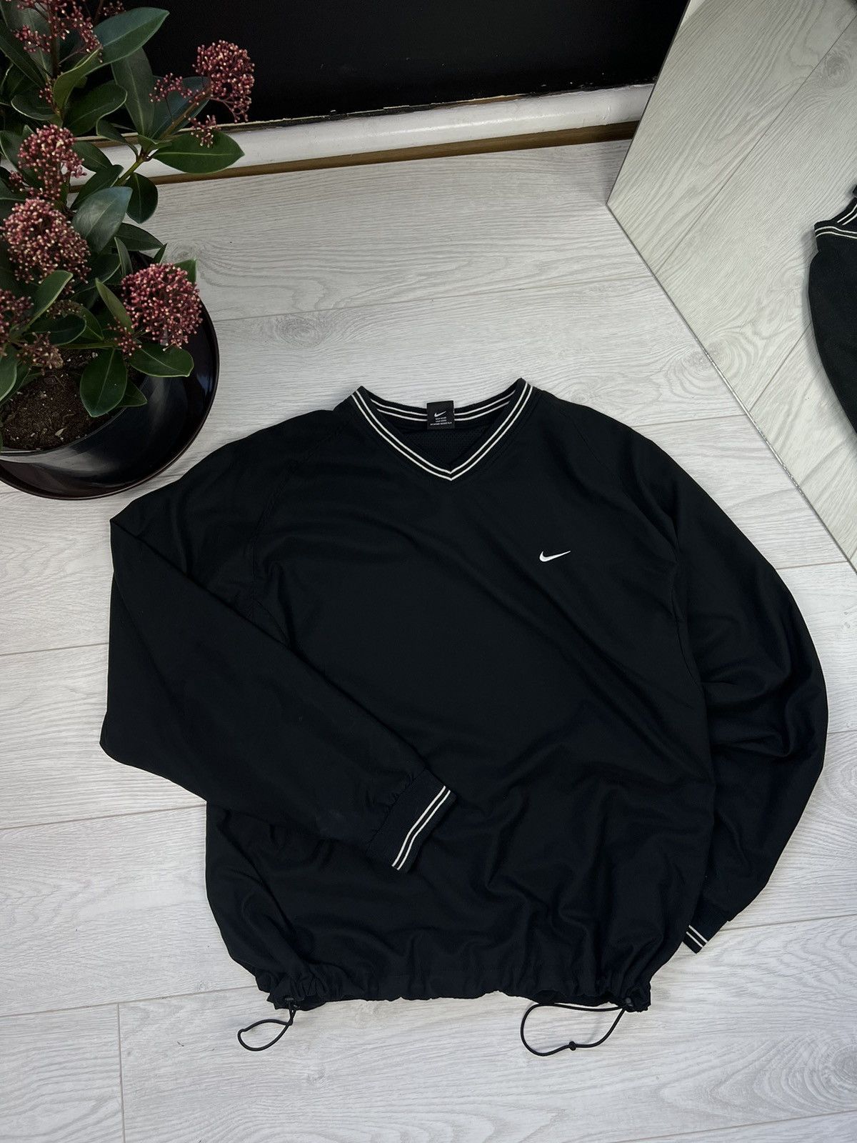 Nike × Vintage NIKE GOLF BOXY DRILL Y2K VINTAGE NYLON JERSEY JACKET Size US L / EU 52-54 / 3 - 1 Thumbnail