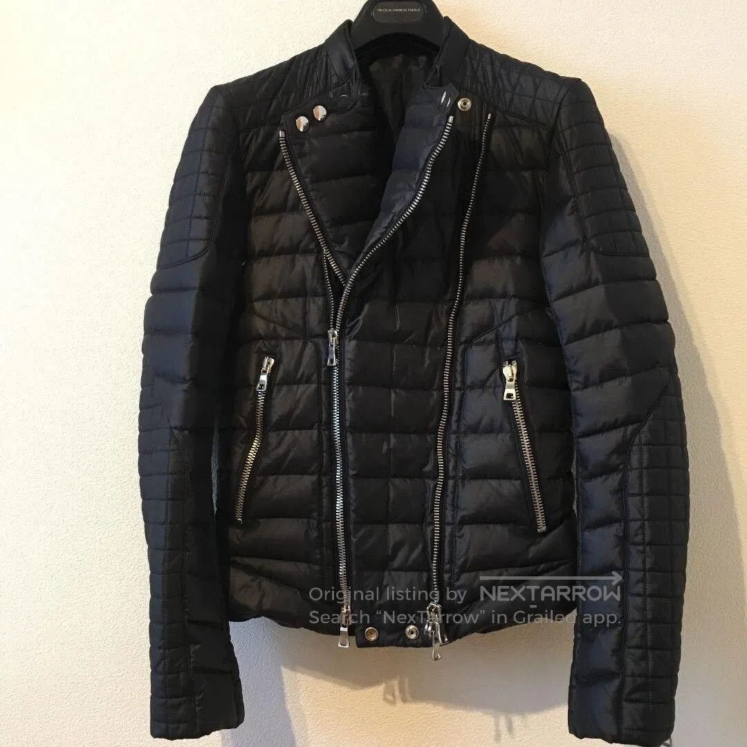 Balmain Balmain Black Quilted Nylon Jacket. Size US S / EU 44-46 / 1 - 9 Thumbnail