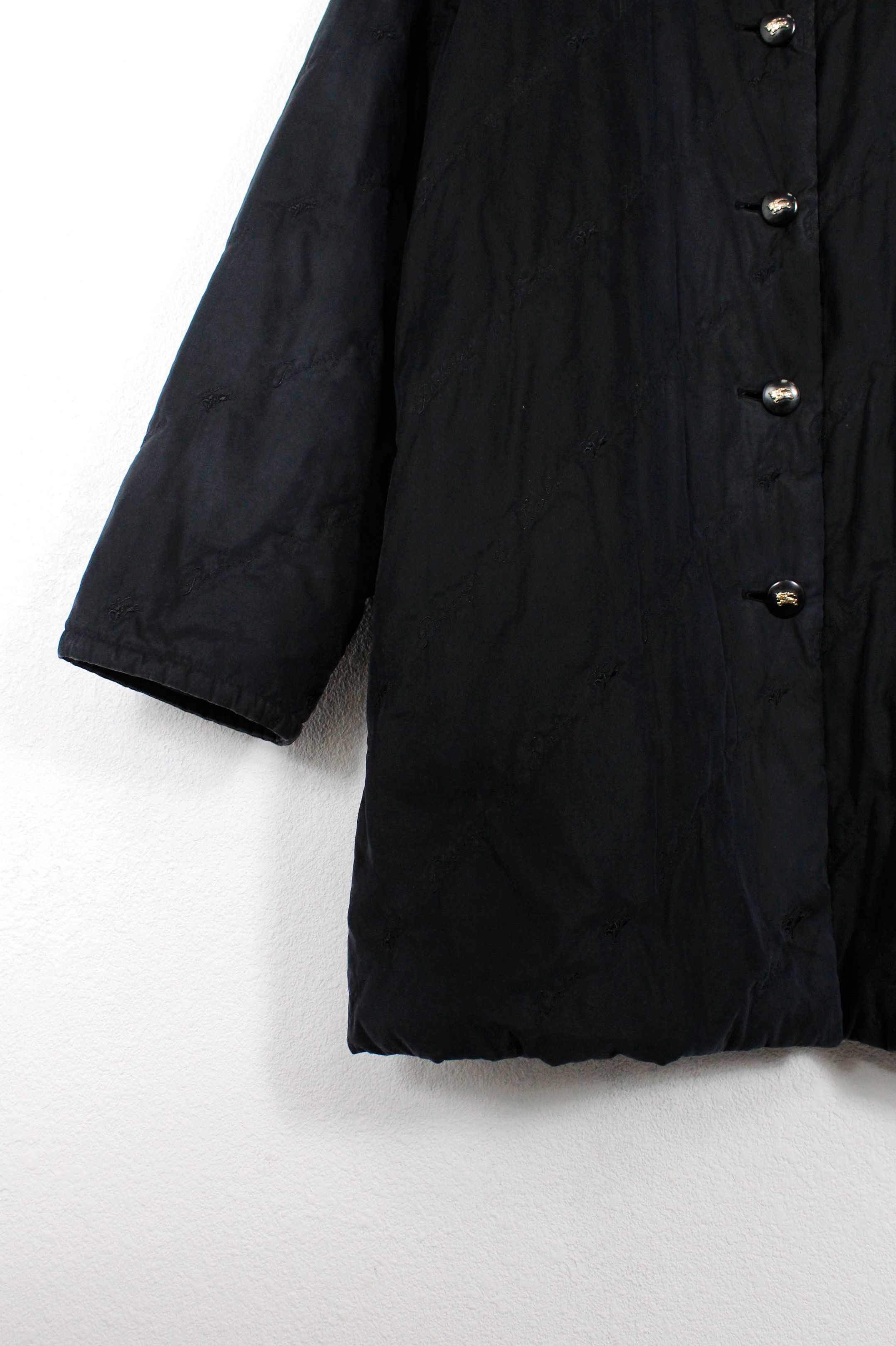 Burberry × Burberry Prorsum × Vintage Vintage Burberry Knight Monogram Logo Quilted Coat 90s Size L / US 10 / IT 46 - 3 Thumbnail