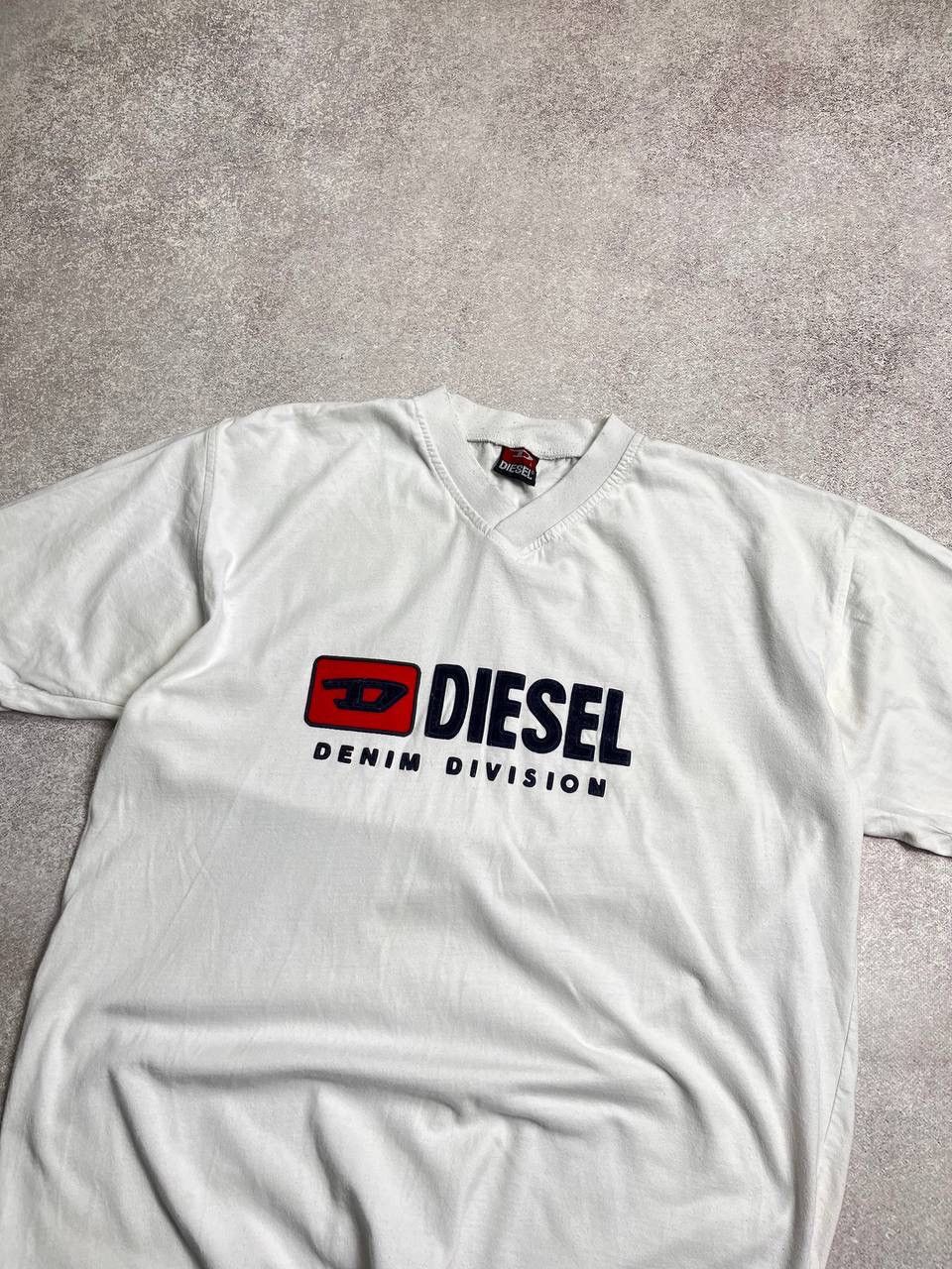 Diesel × Vintage Vintage Diesel Embroidery Boxy Heavy Cotton T-shirt L Size US L / EU 52-54 / 3 - 3 Thumbnail