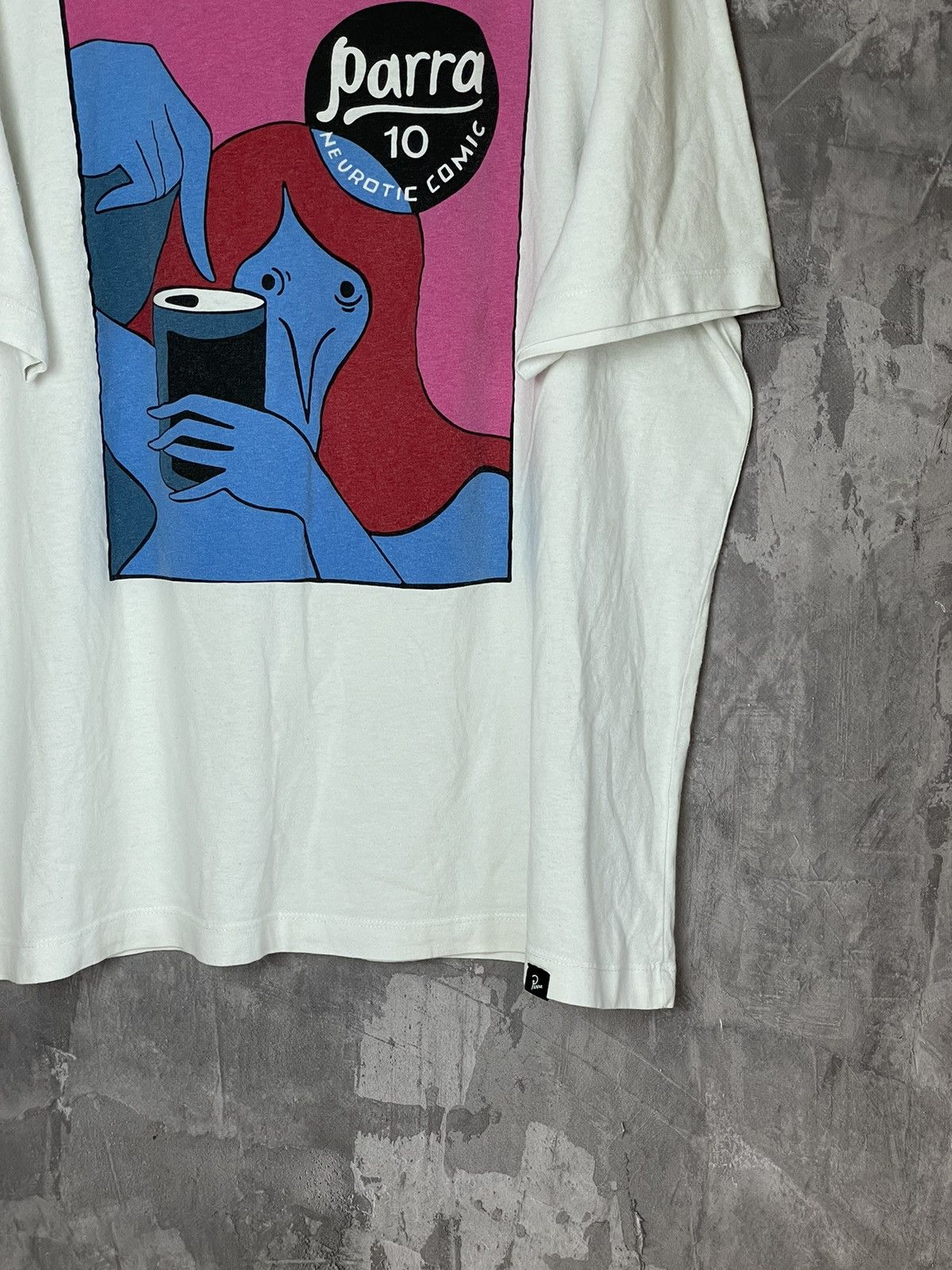 Hypebeast By Parra Men’s Graphic T Shirt in White Size XL Size US XL / EU 56 / 4 - 6 Thumbnail