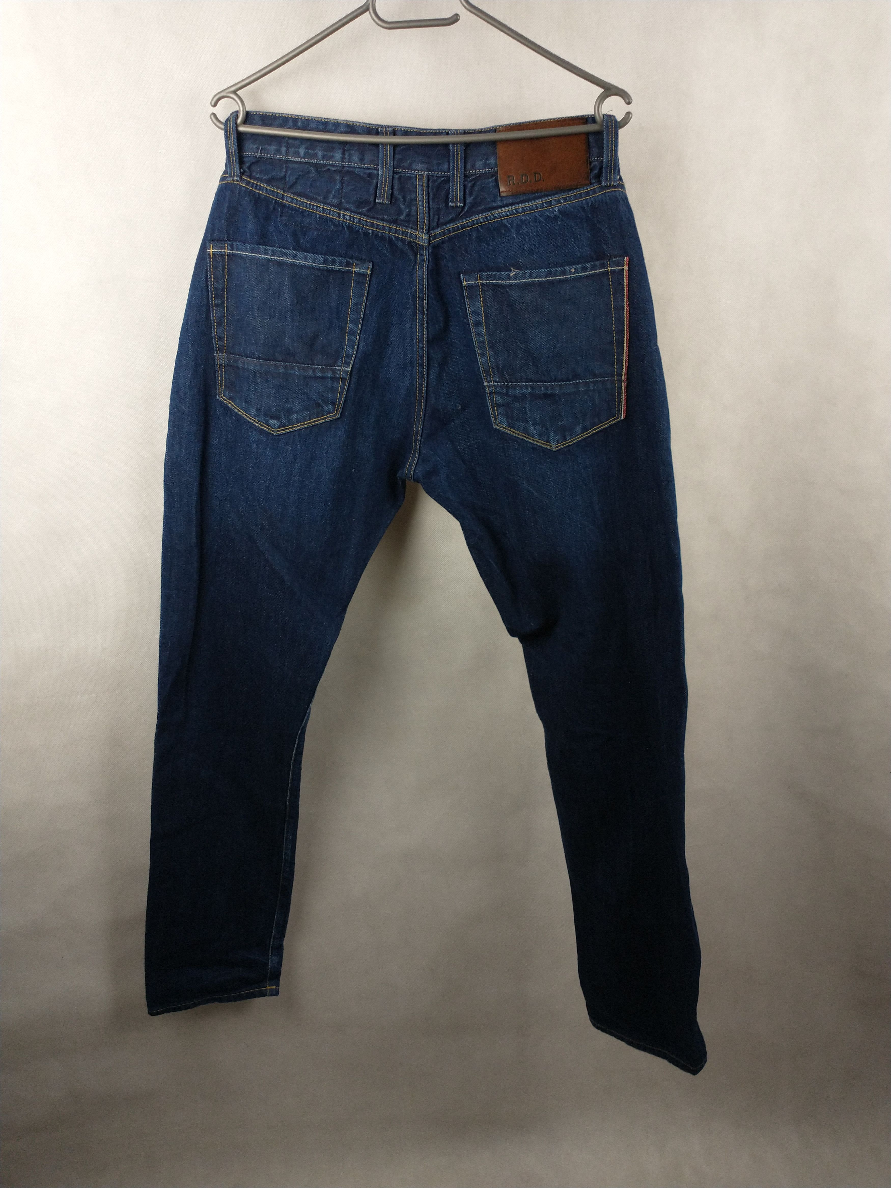 Jack & Jones Erik Royal Selvedge Jeans Size 32 x 32 Made in Italy Size US 32 / EU 48 - 2 Thumbnail