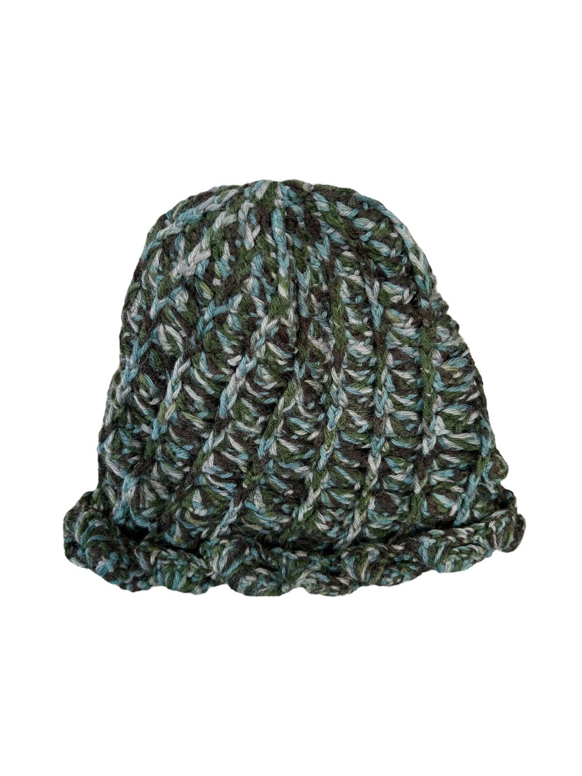 Japanese Brand × Kapital × Vintage Crochet Knitted Handmade Rare Beanie Hats Size ONE SIZE - 2 Thumbnail