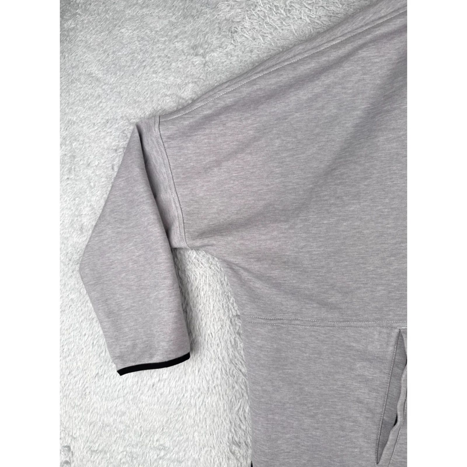 The North Face The North Face Sweater Womens L - Regular Fit Pullover Crew Neck Pockets Gray Jersey Cotton Blend Polyester Knit Knitwear Shirt Size L / US 10 / IT 46 - 3 Thumbnail